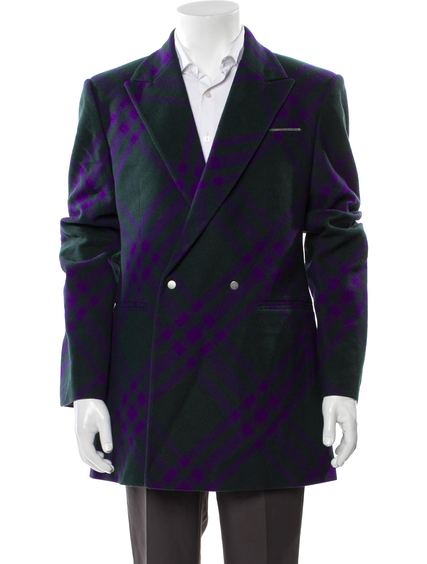 Burberry Virgin Wool Peacoat w/ Tags