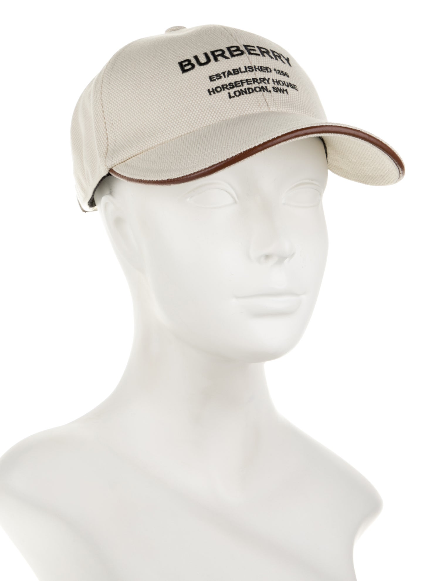 Burberry Embroidered Logo Cap