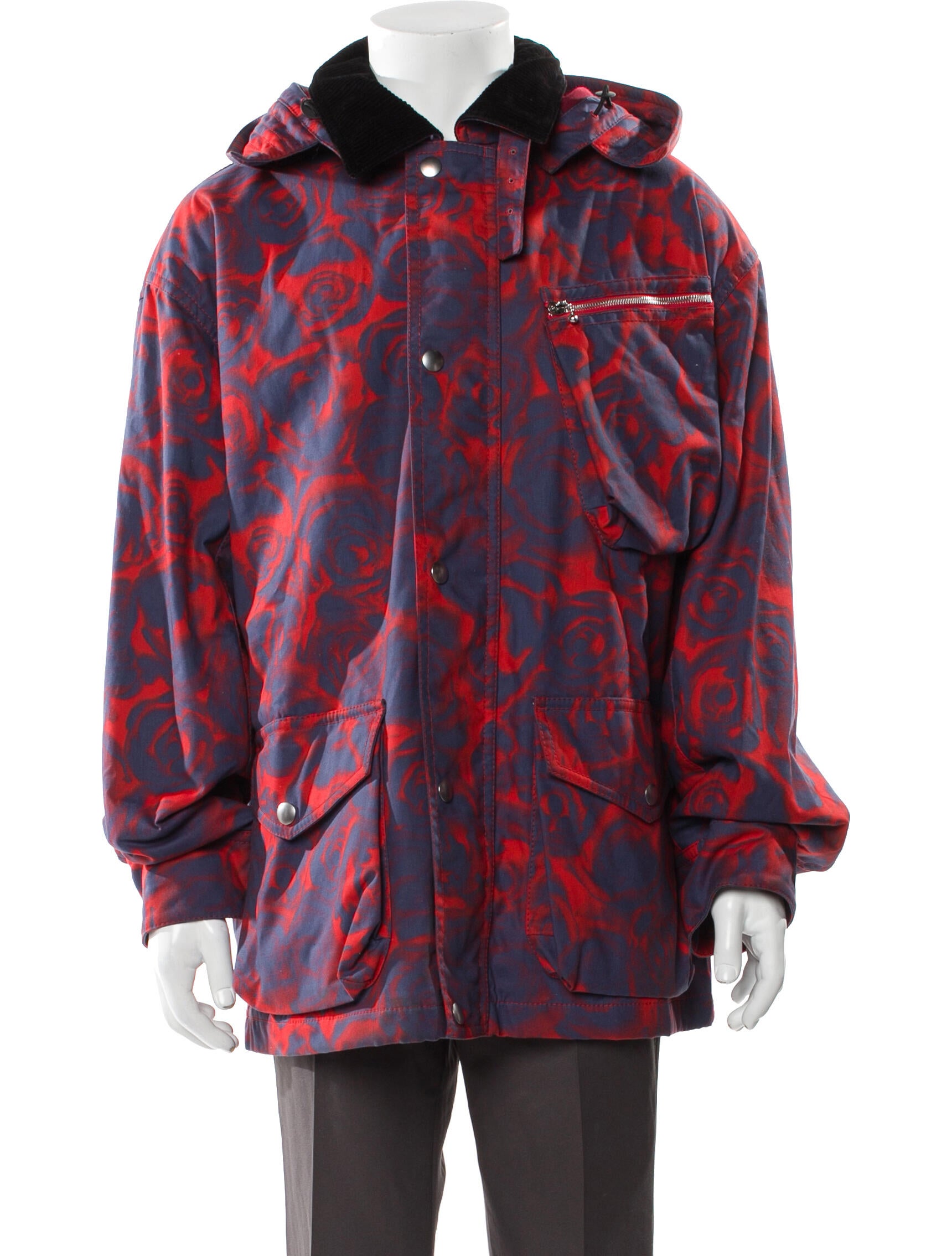 Burberry Printed Parka w/ Tags