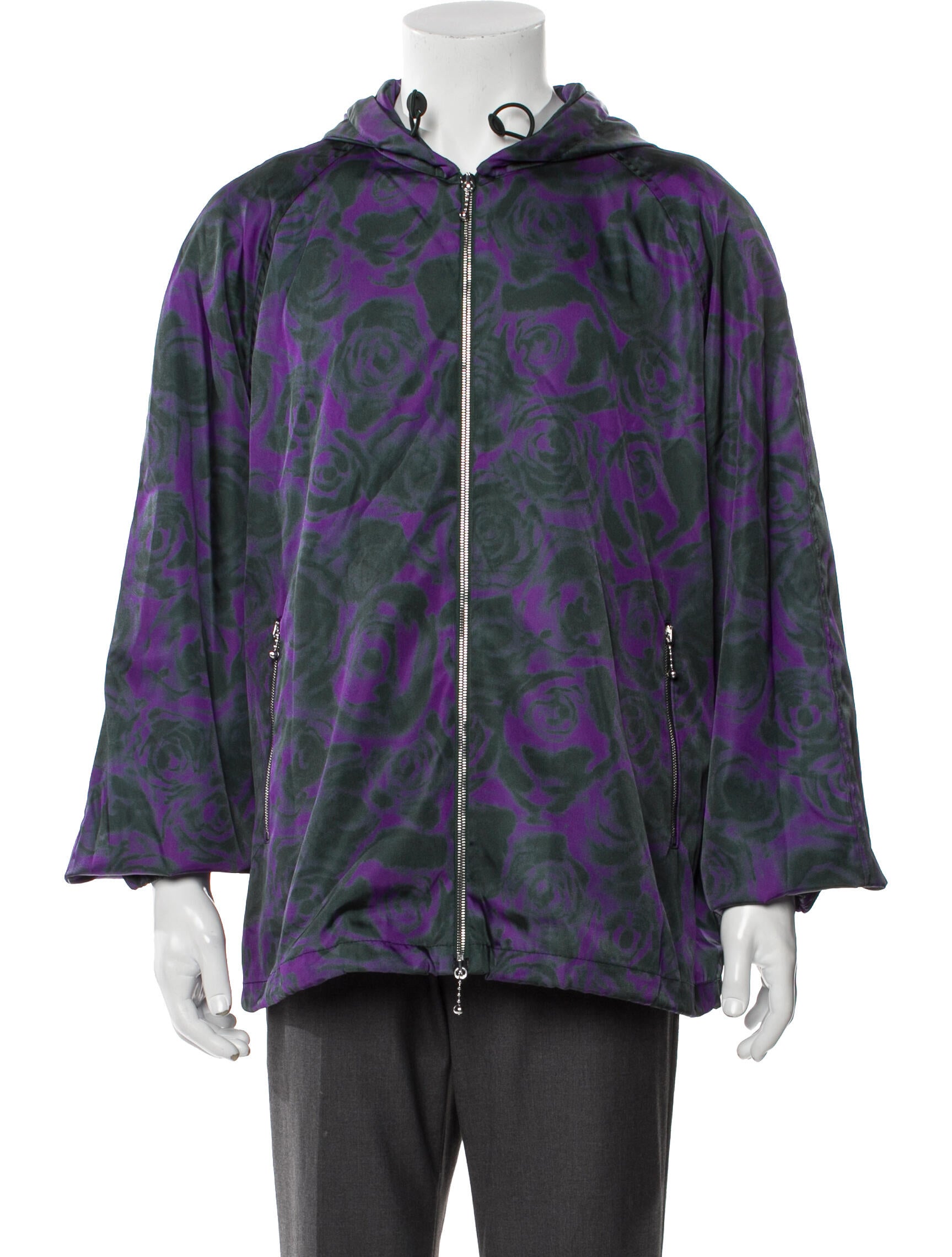 Burberry Floral Print Windbreaker w/ Tags