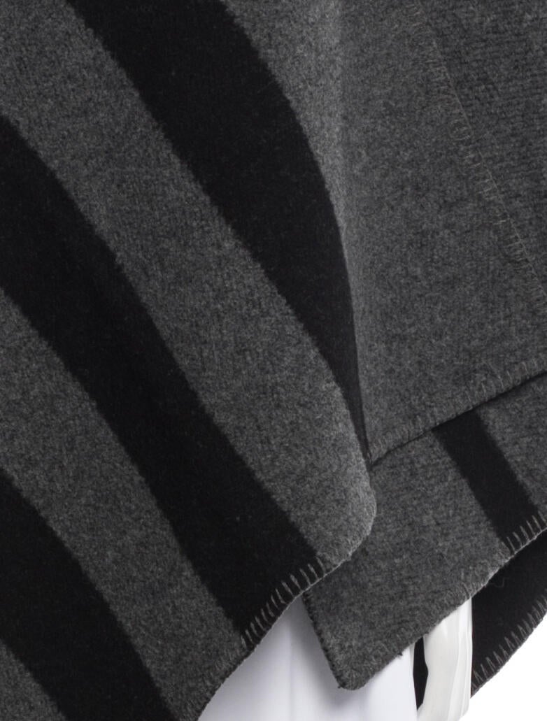 Burberry Prorsum Wool Striped Shawl