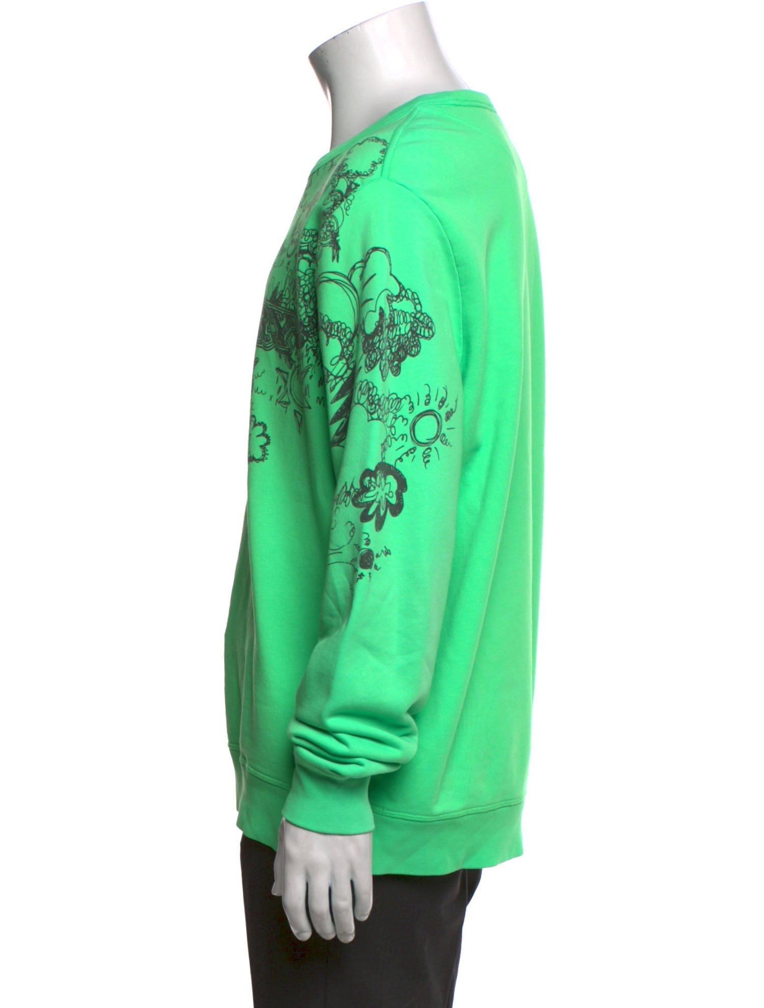 Burberry Graphic Print Crew Neck Sweatshirt