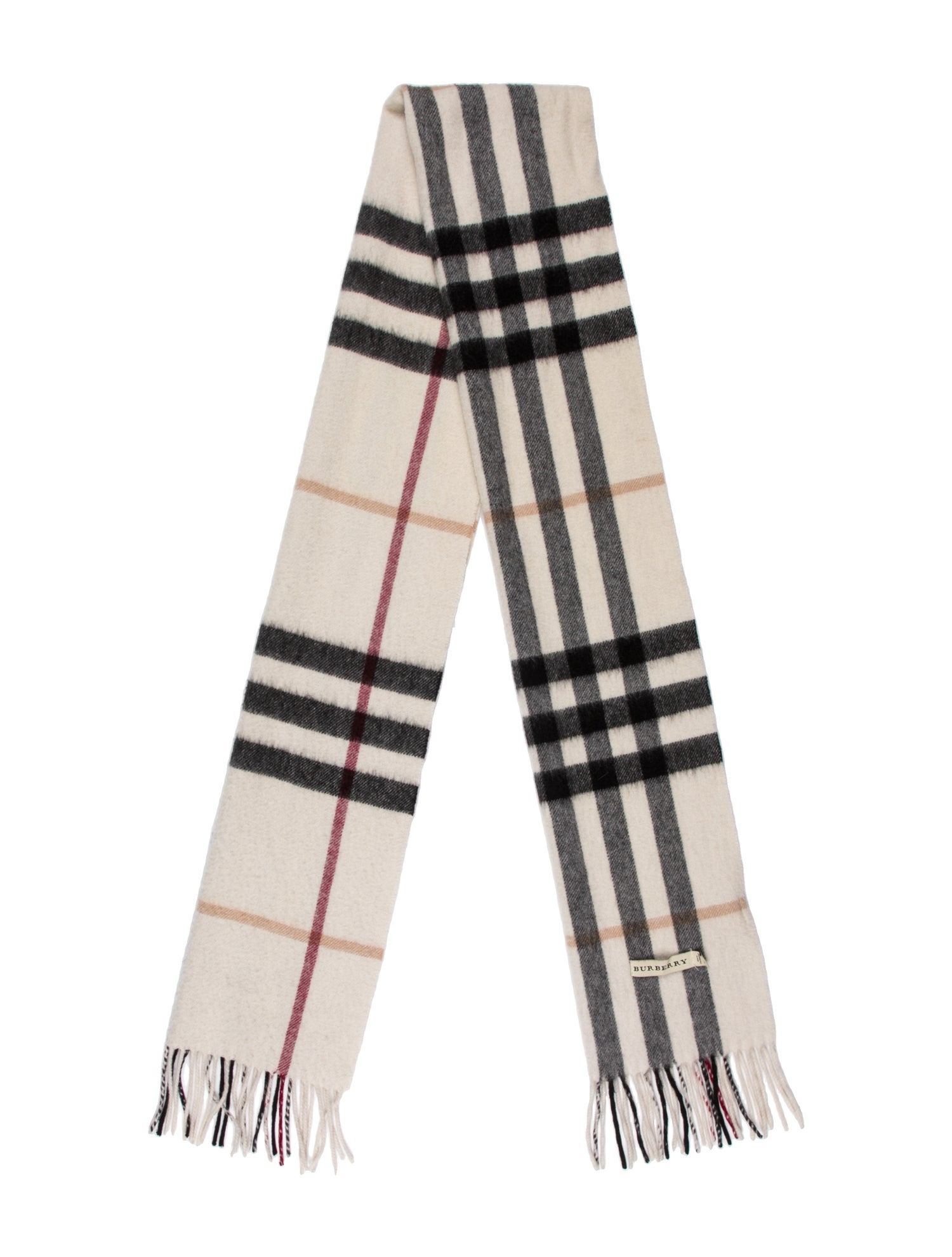Burberry Cashmere Striped Scarf