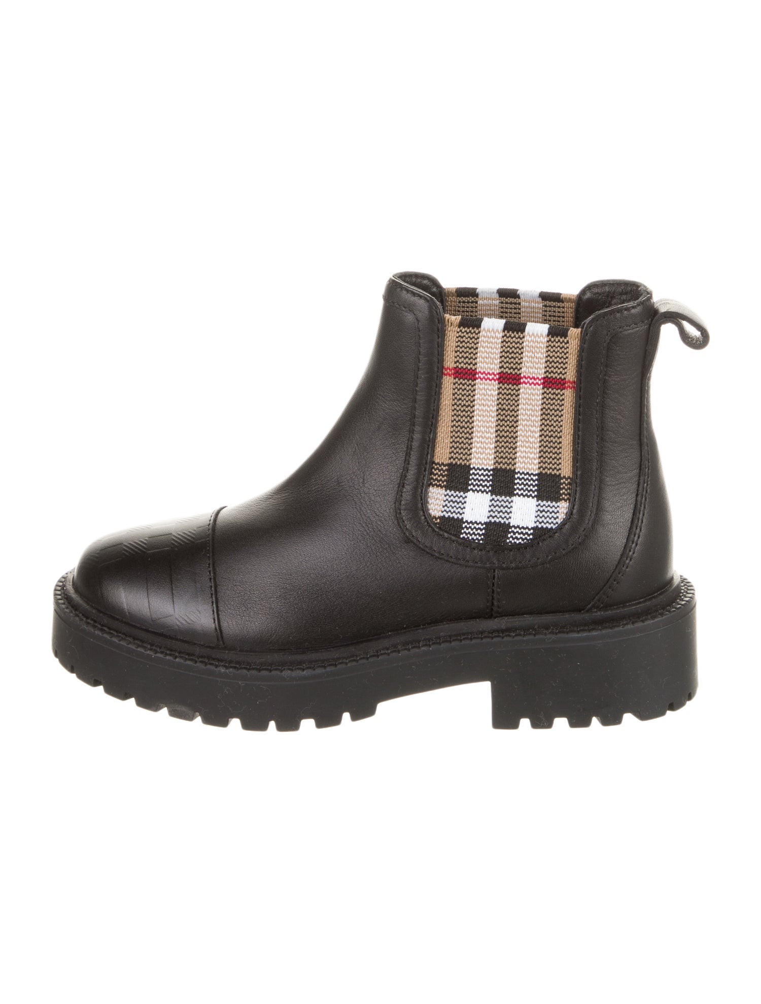 Burberry Girls' Leather Chelsea Boots
