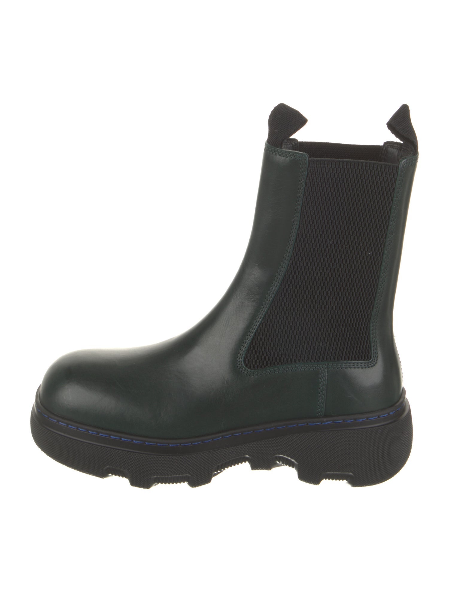 Burberry Leather Chelsea Boots