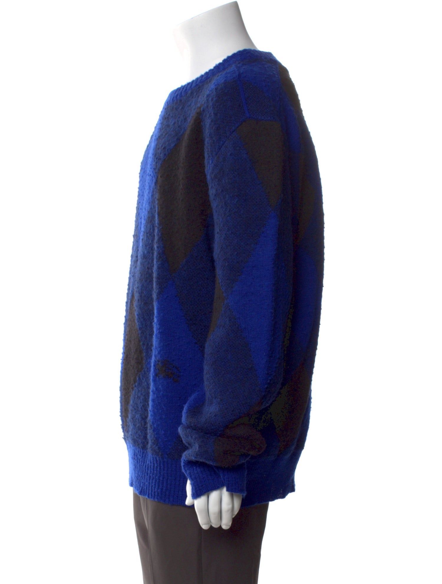 Burberry Wool Tie-Dye Print Cardigan