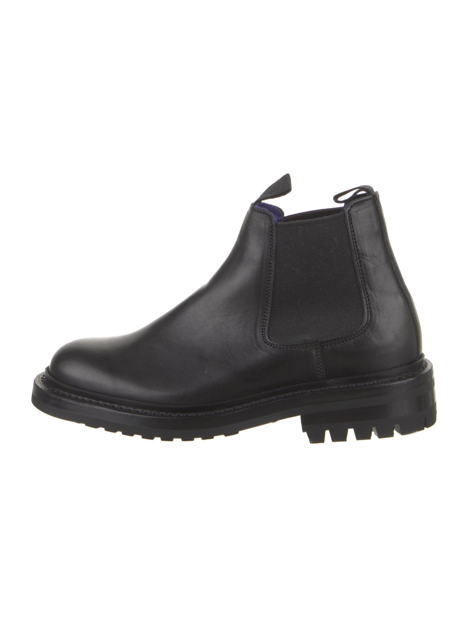 Tricker's x Burberry Leather Chelsea Boots