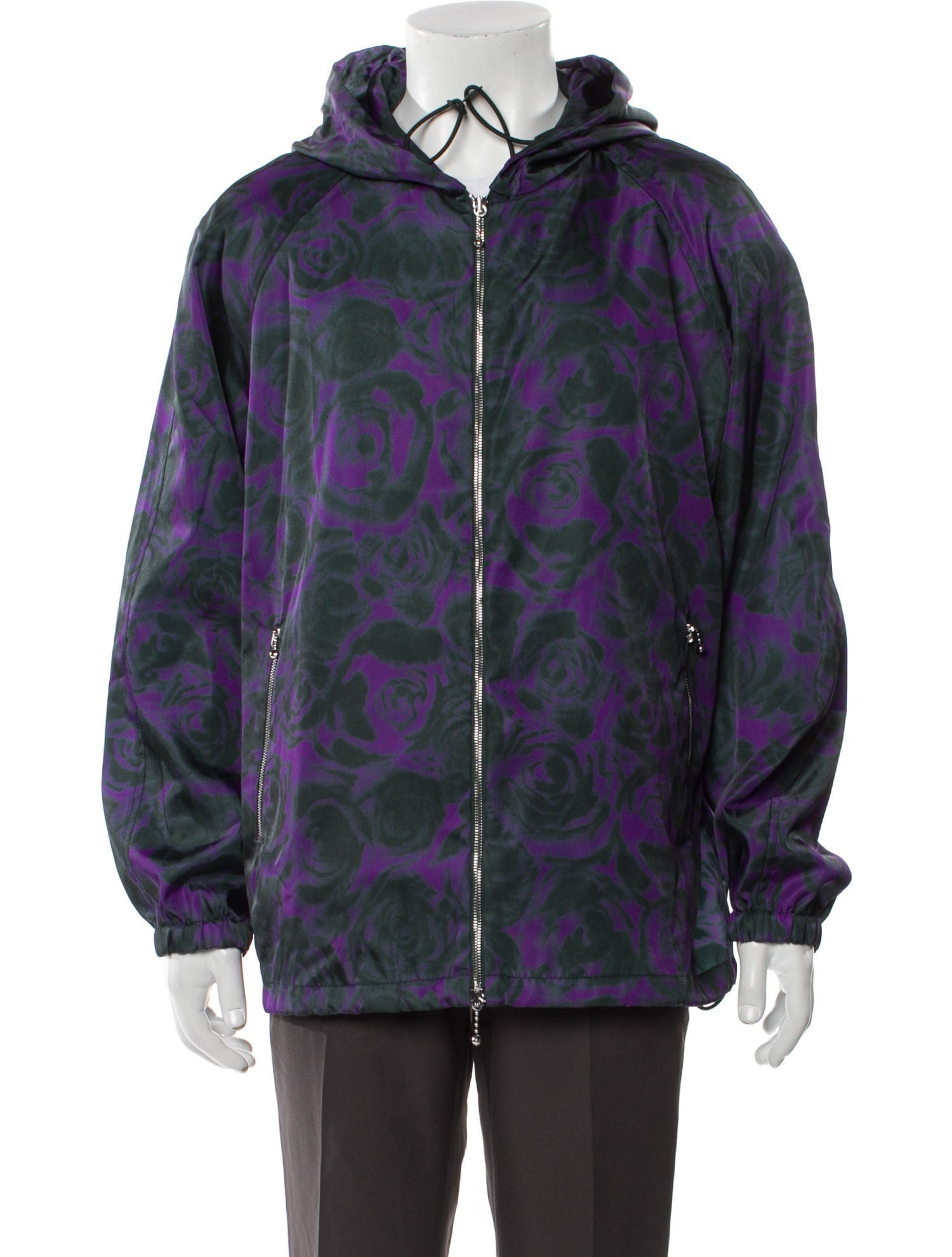 Burberry Floral Print Windbreaker w/ Tags