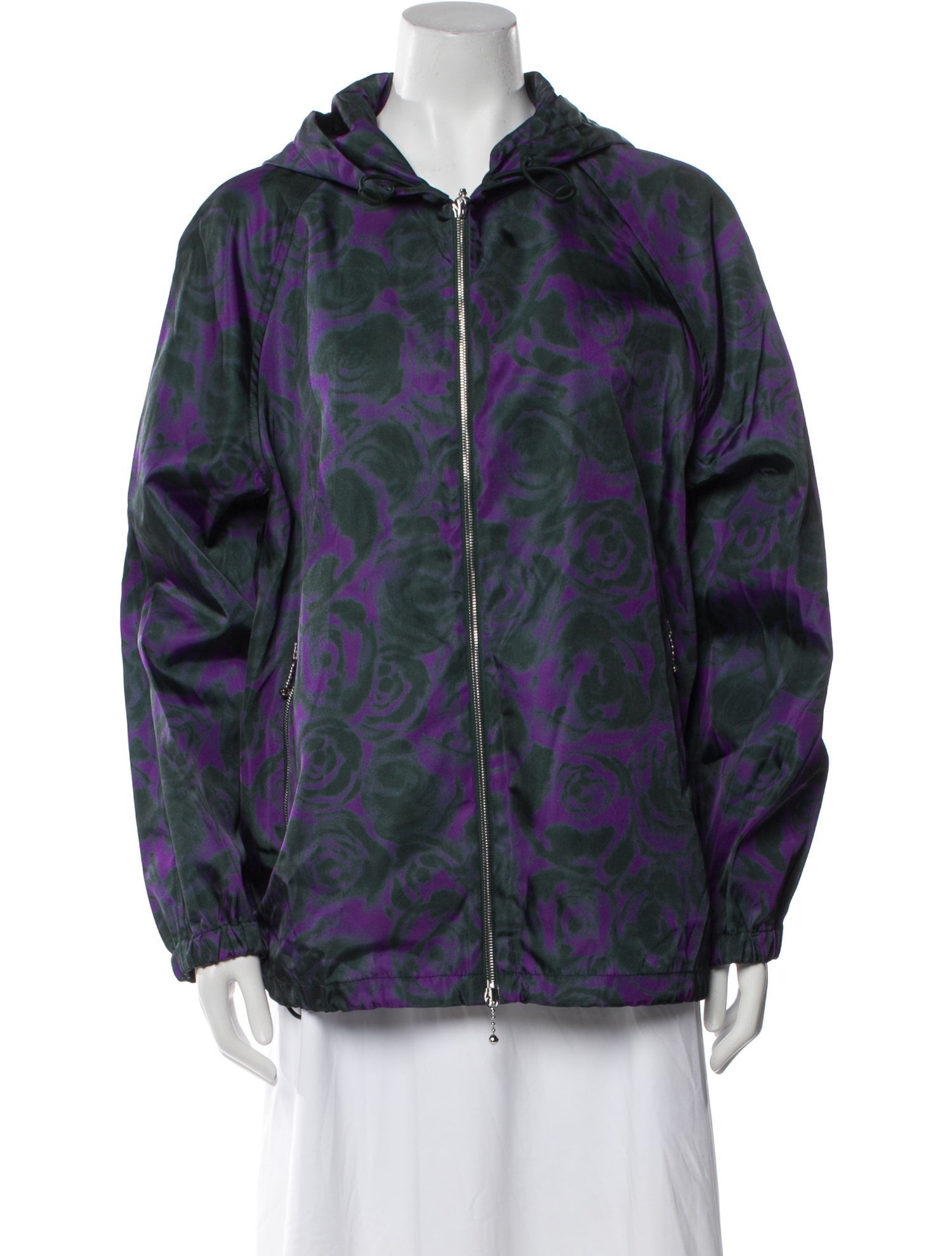 Burberry Floral Print Windbreaker w/ Tags
