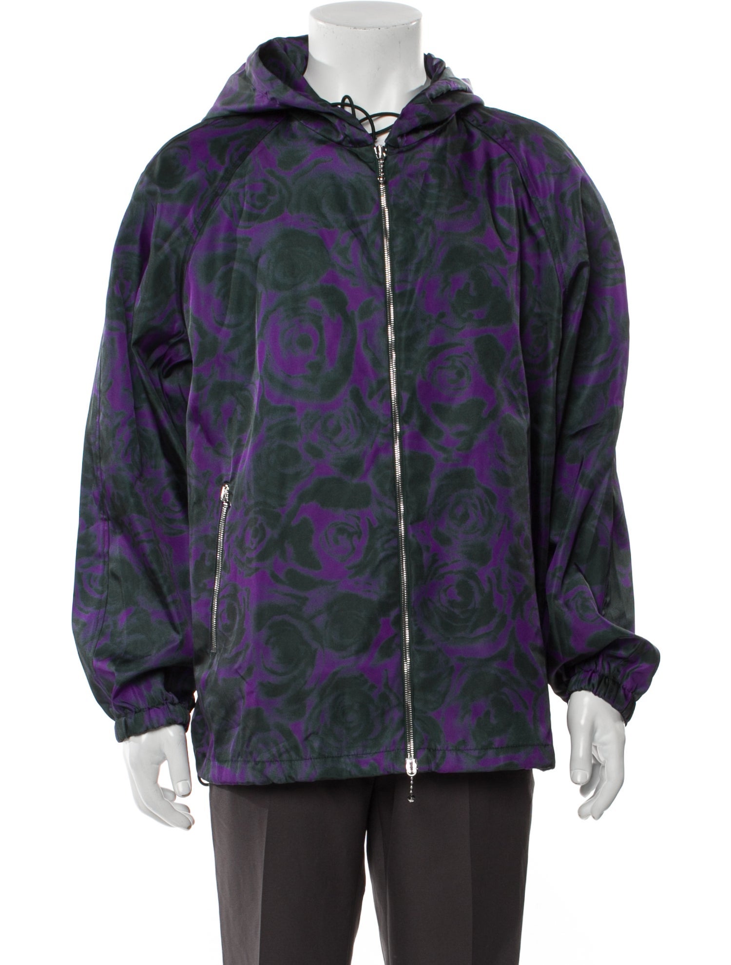 Burberry Plaid Print Windbreaker w/ Tags