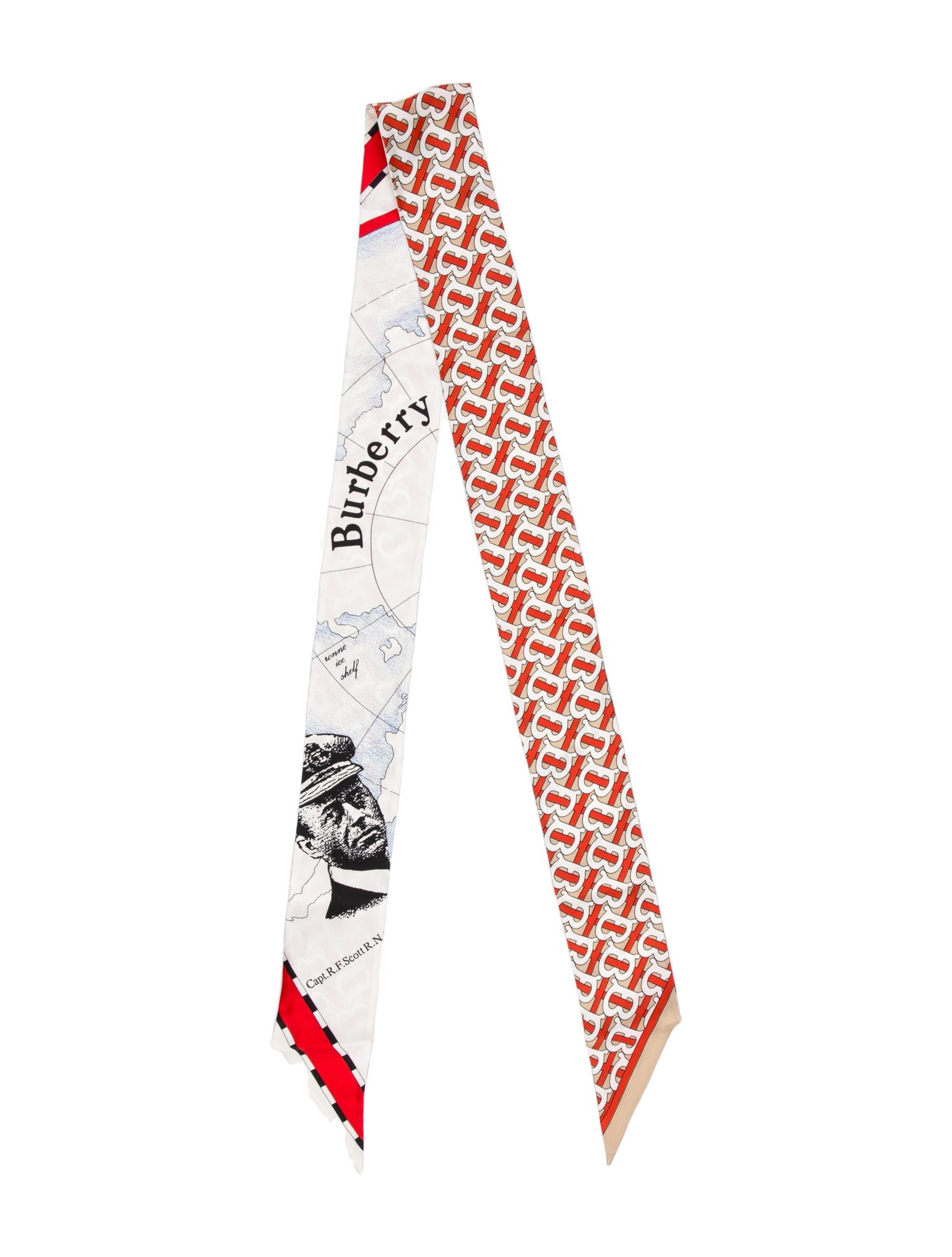 Burberry Silk Printed Scarf