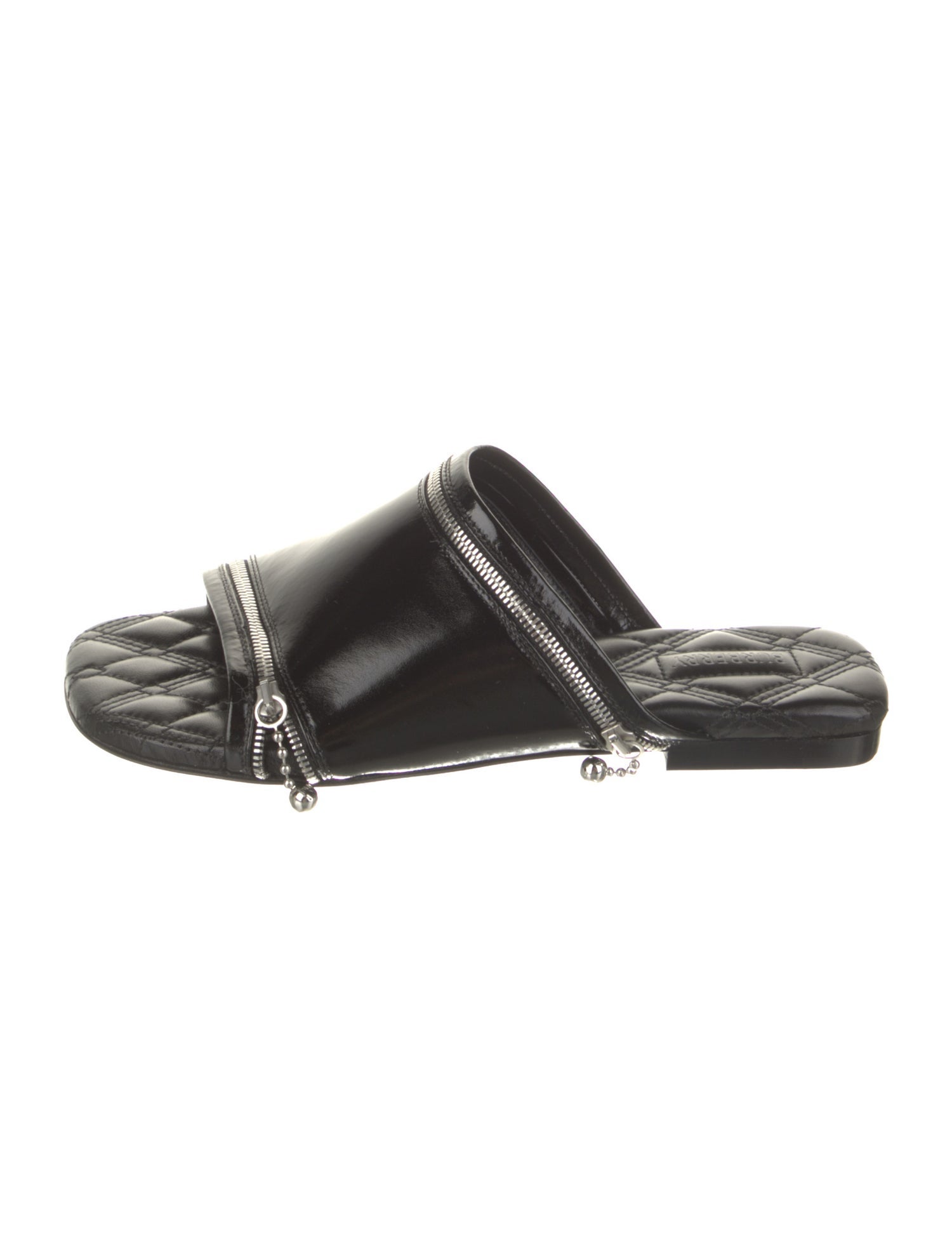 Burberry Leather Slides