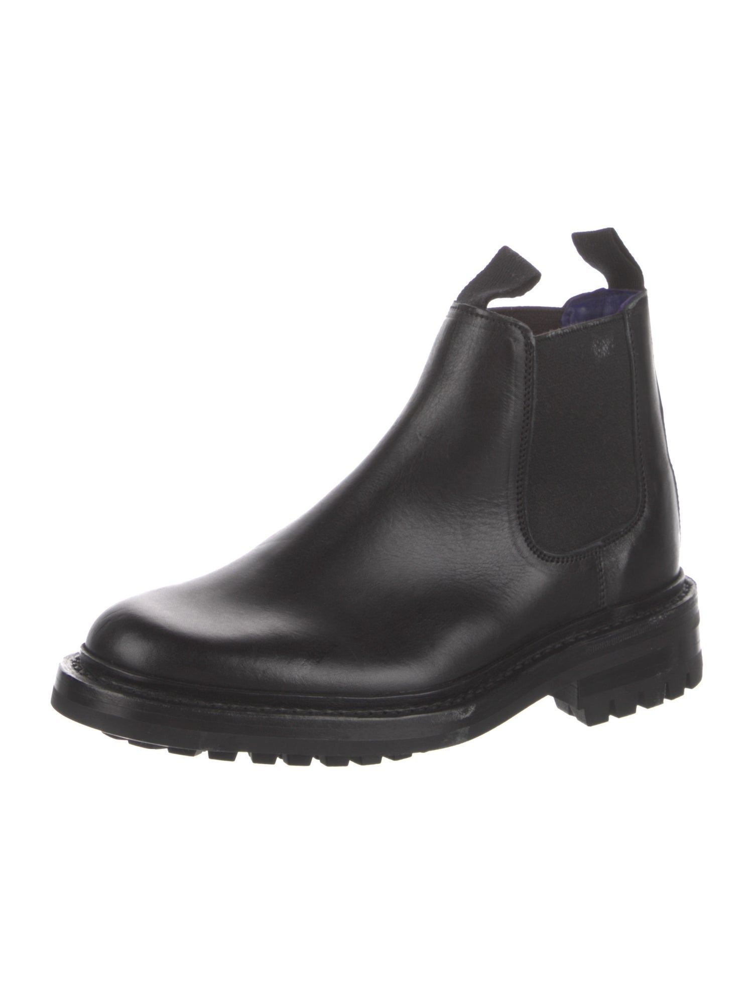 Tricker's x Burberry Leather Chelsea Boots