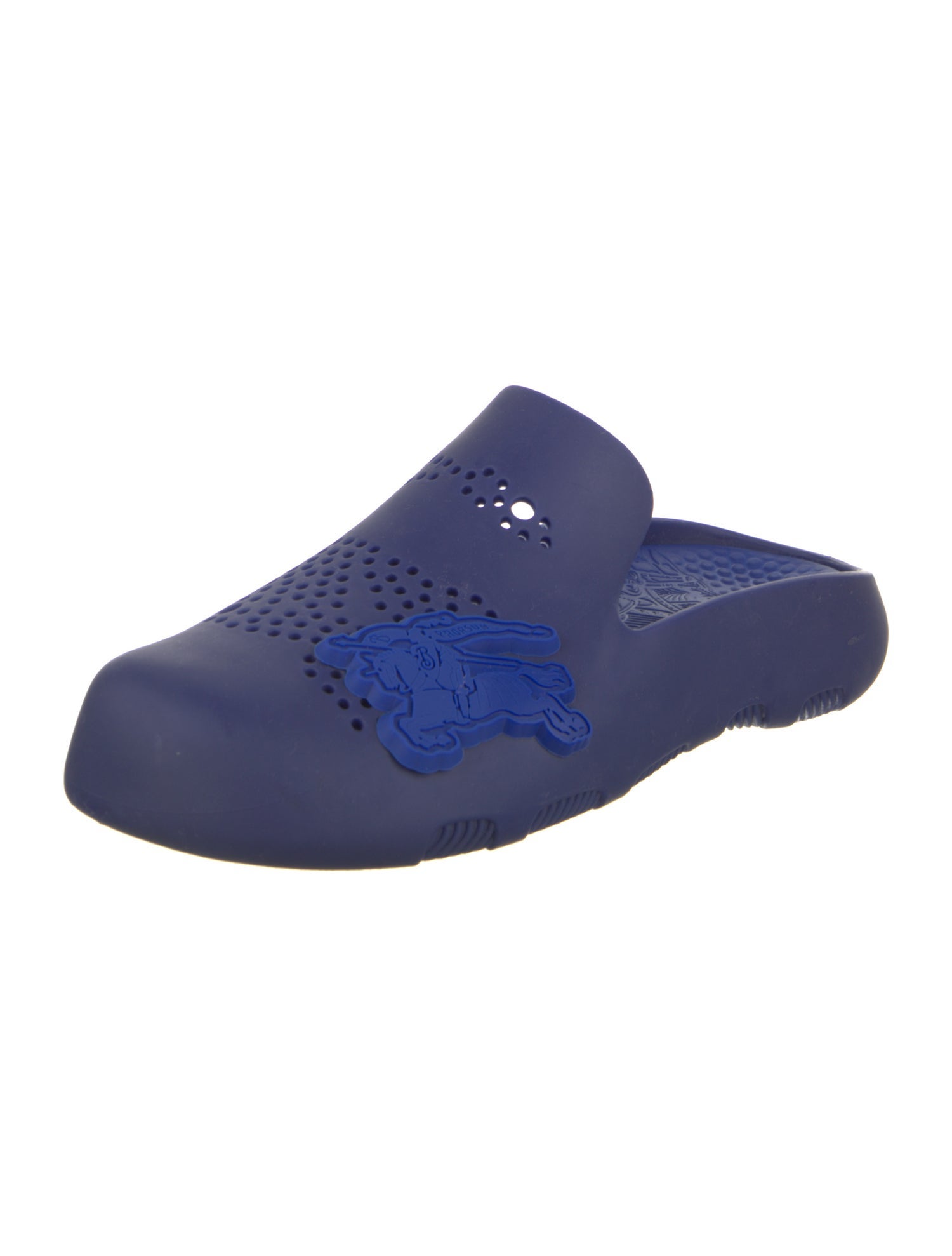 Burberry Rubber Lasercut Accents Slides