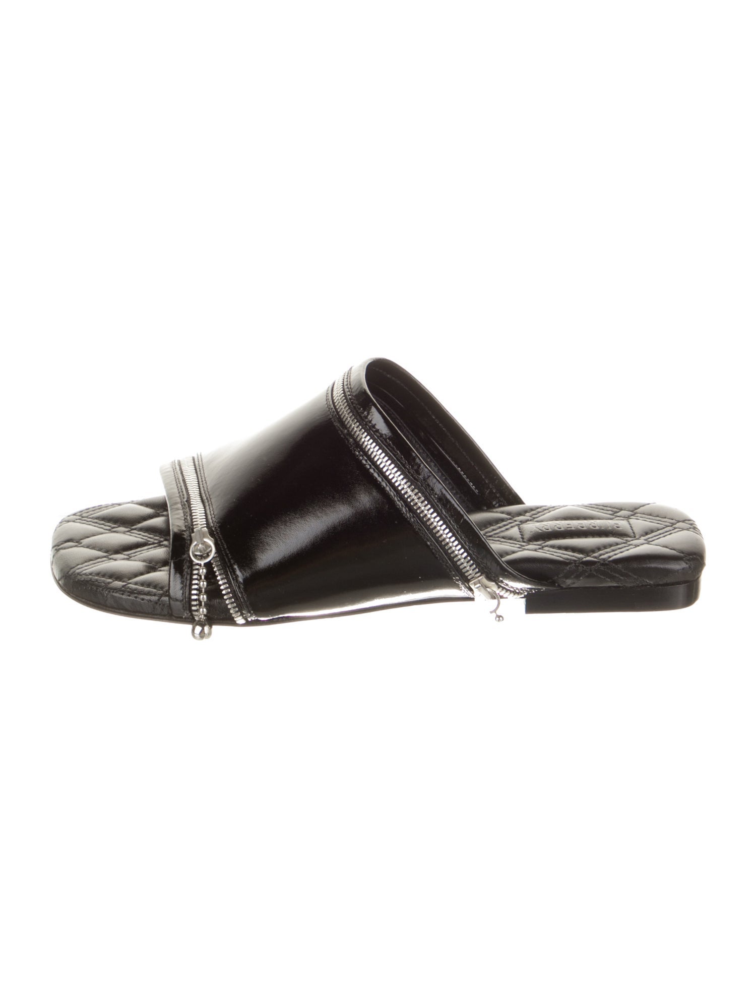 Burberry Leather Slides