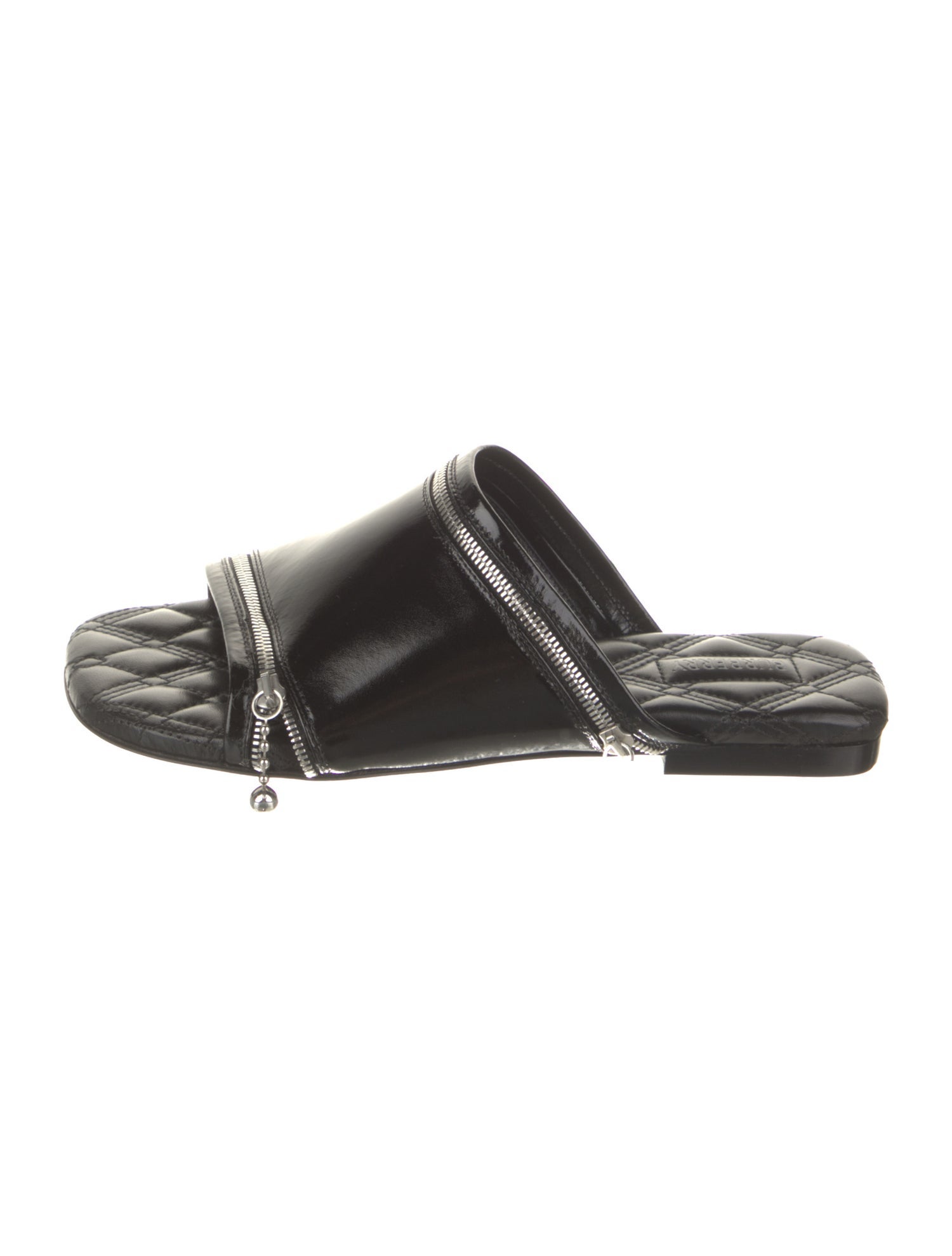 Burberry Leather Slides