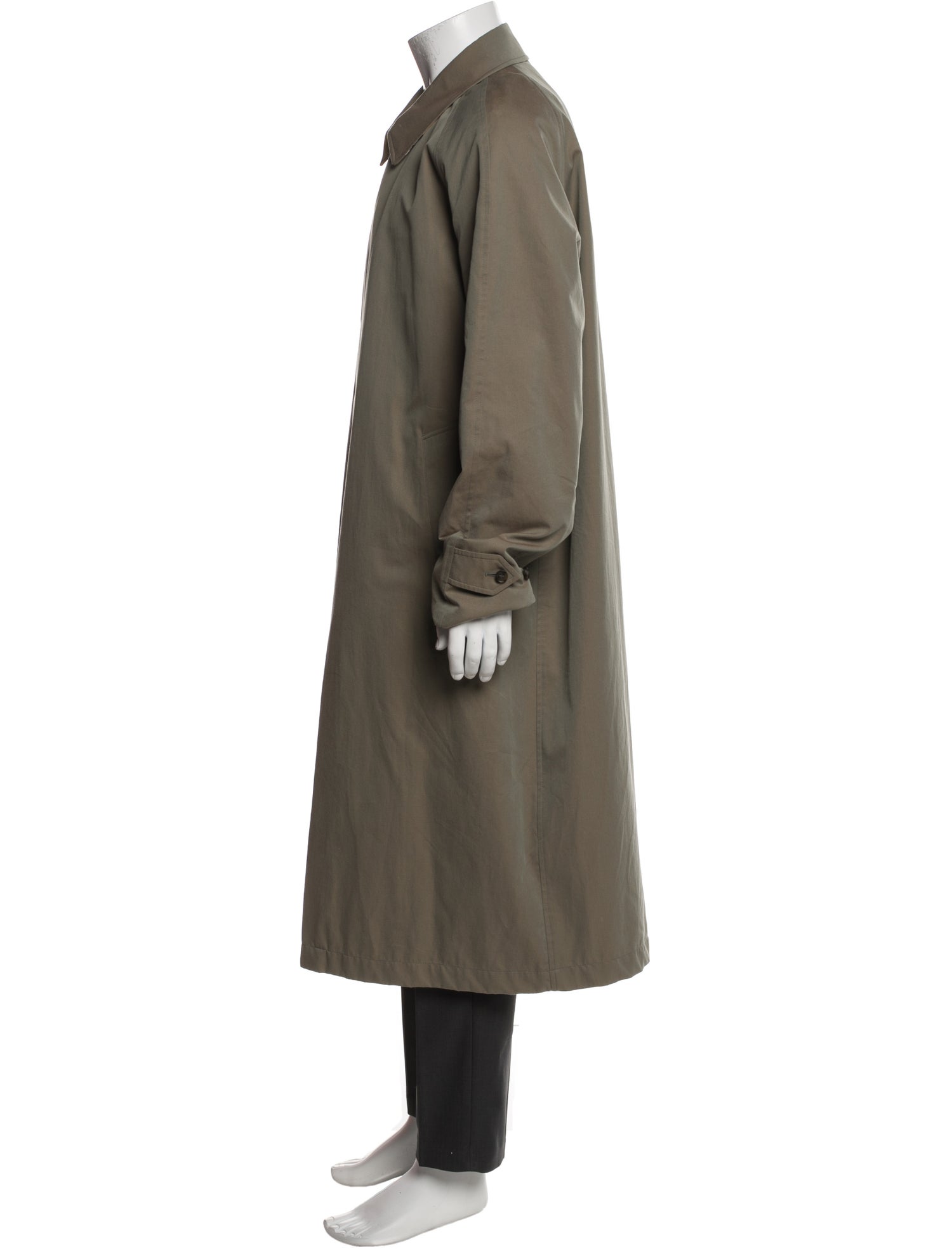 Burberry House Check Pattern Trench Coat