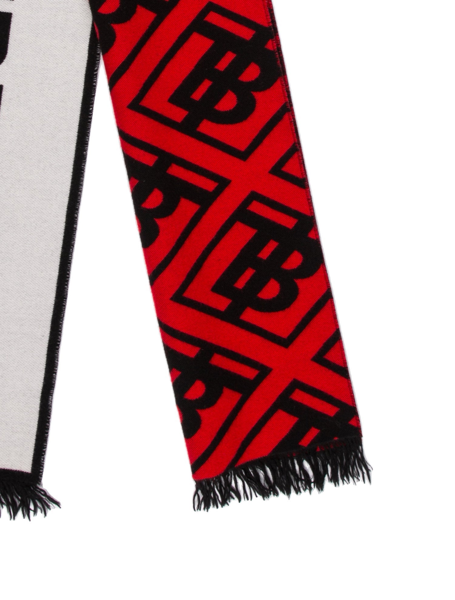 Burberry Wool Printed Scarf