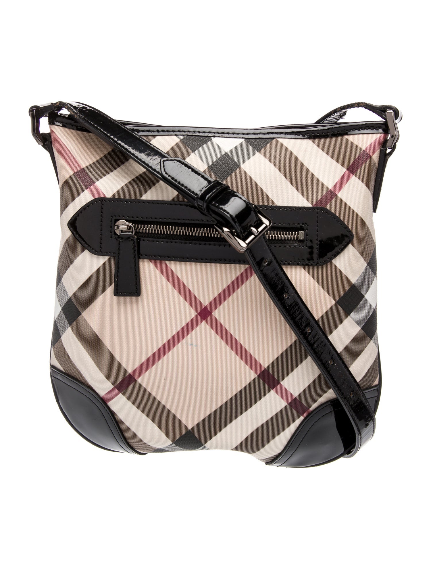 Burberry Prorsum Canvas Messenger Bag