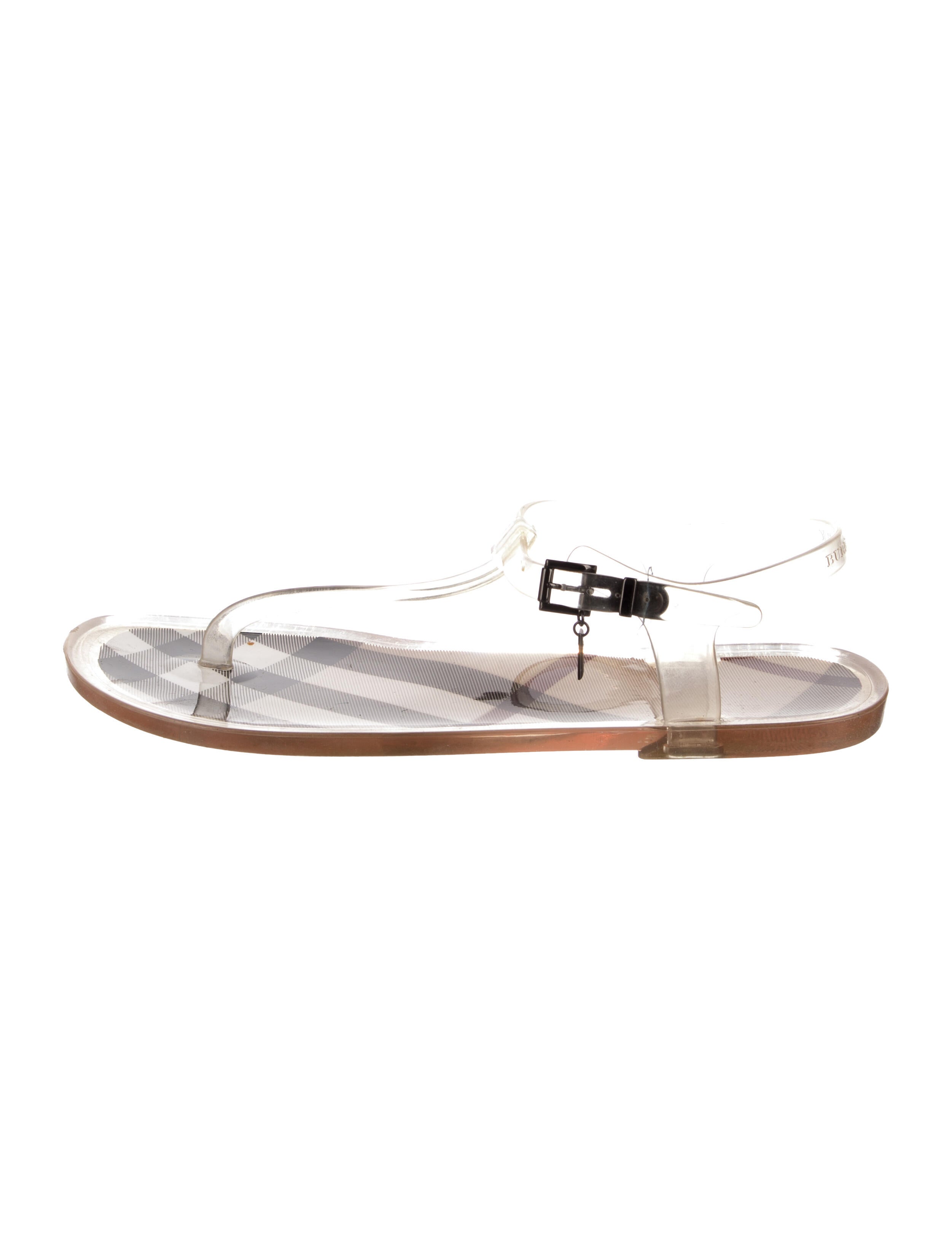 Burberry PVC Sandals