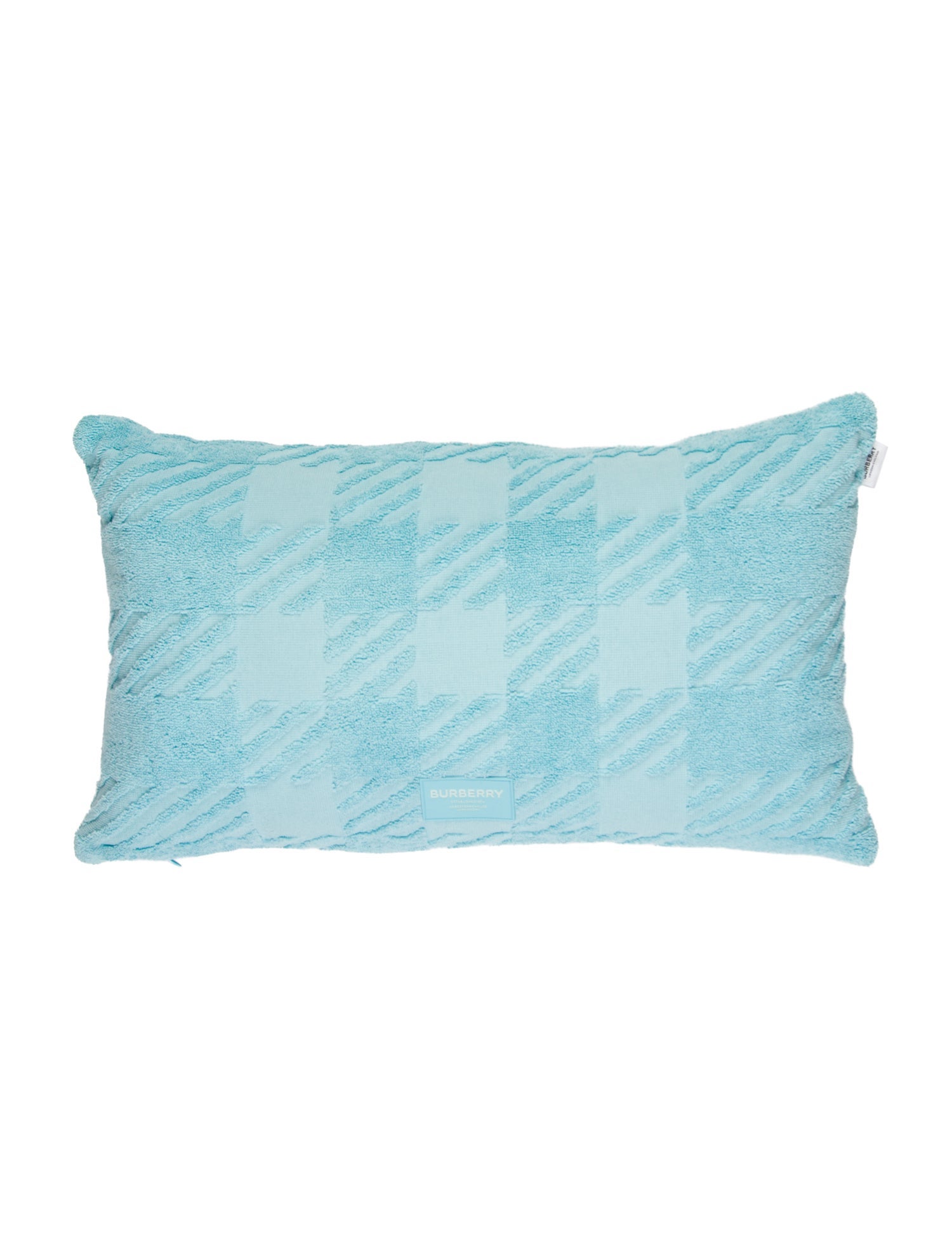 Burberry Jacquard Check Terry Cloth Cushion w/ Tags