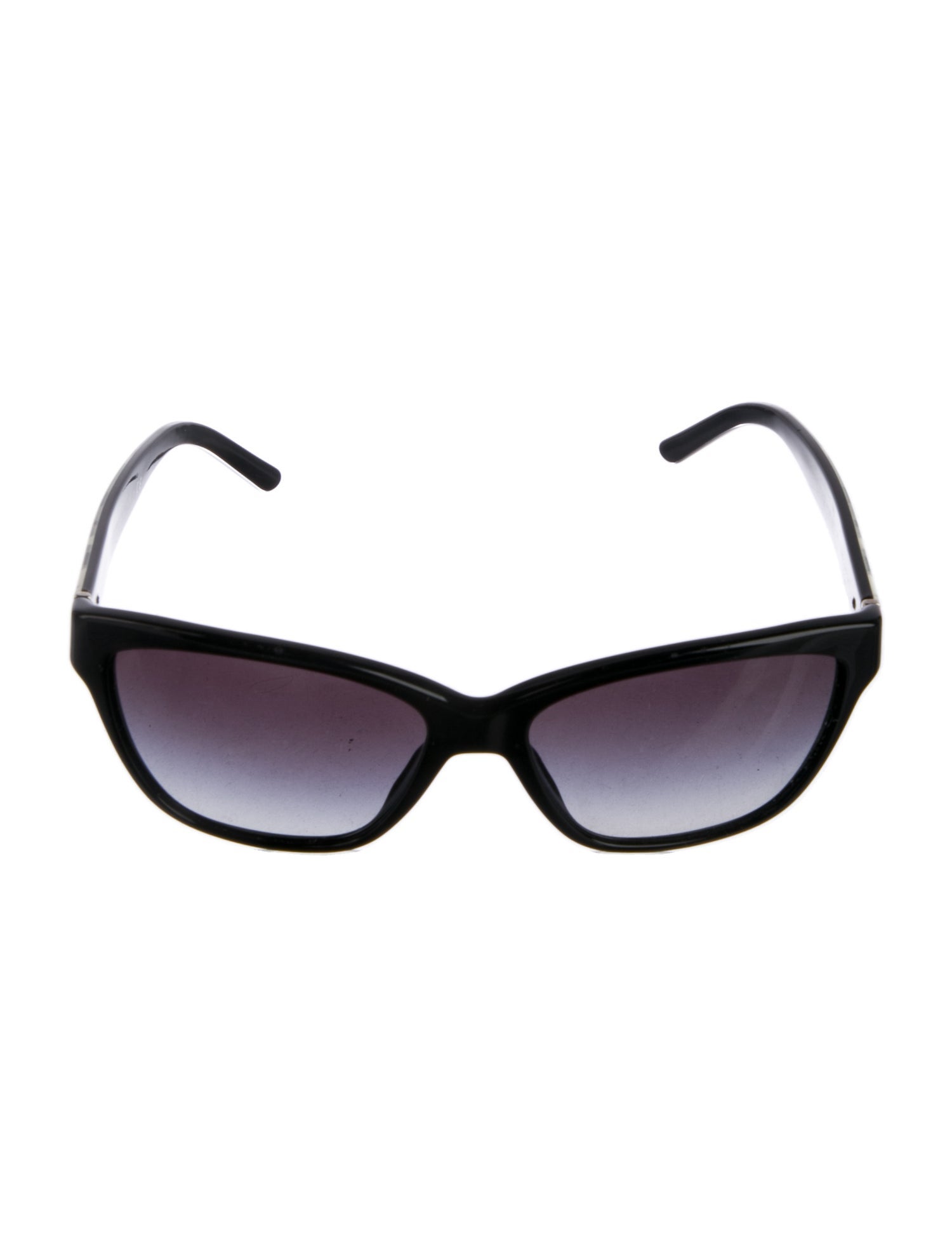 Burberry Exploded Check Pattern Cat-Eye Sunglasses
