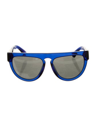 Burberry Aviator Mirrored Sunglasses