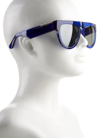 Burberry Aviator Mirrored Sunglasses