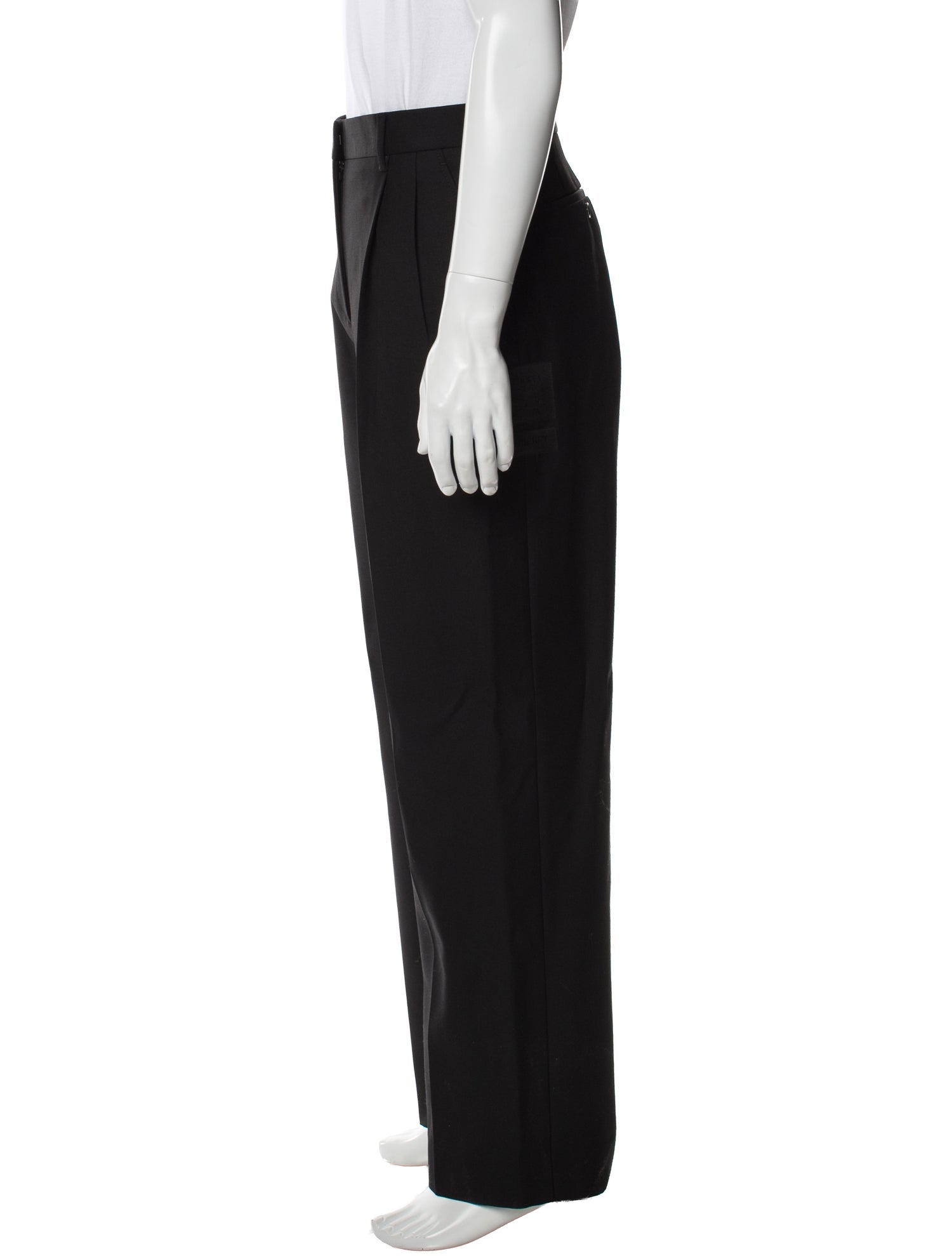 Burberry Wool Wide Leg Pants w/ Tags