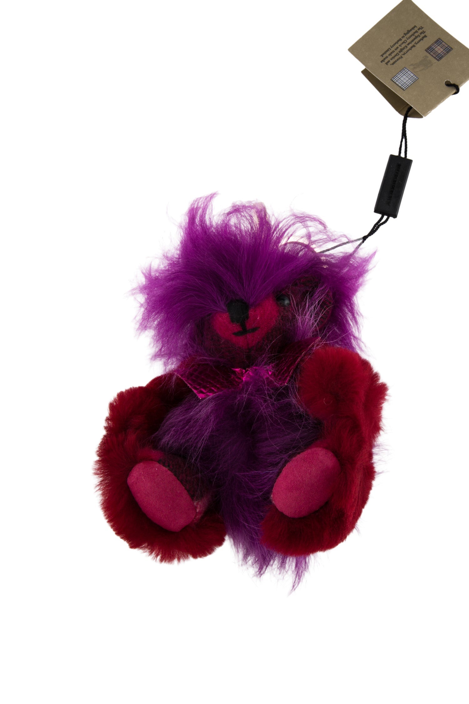Burberry purple and red keychain w/Tags