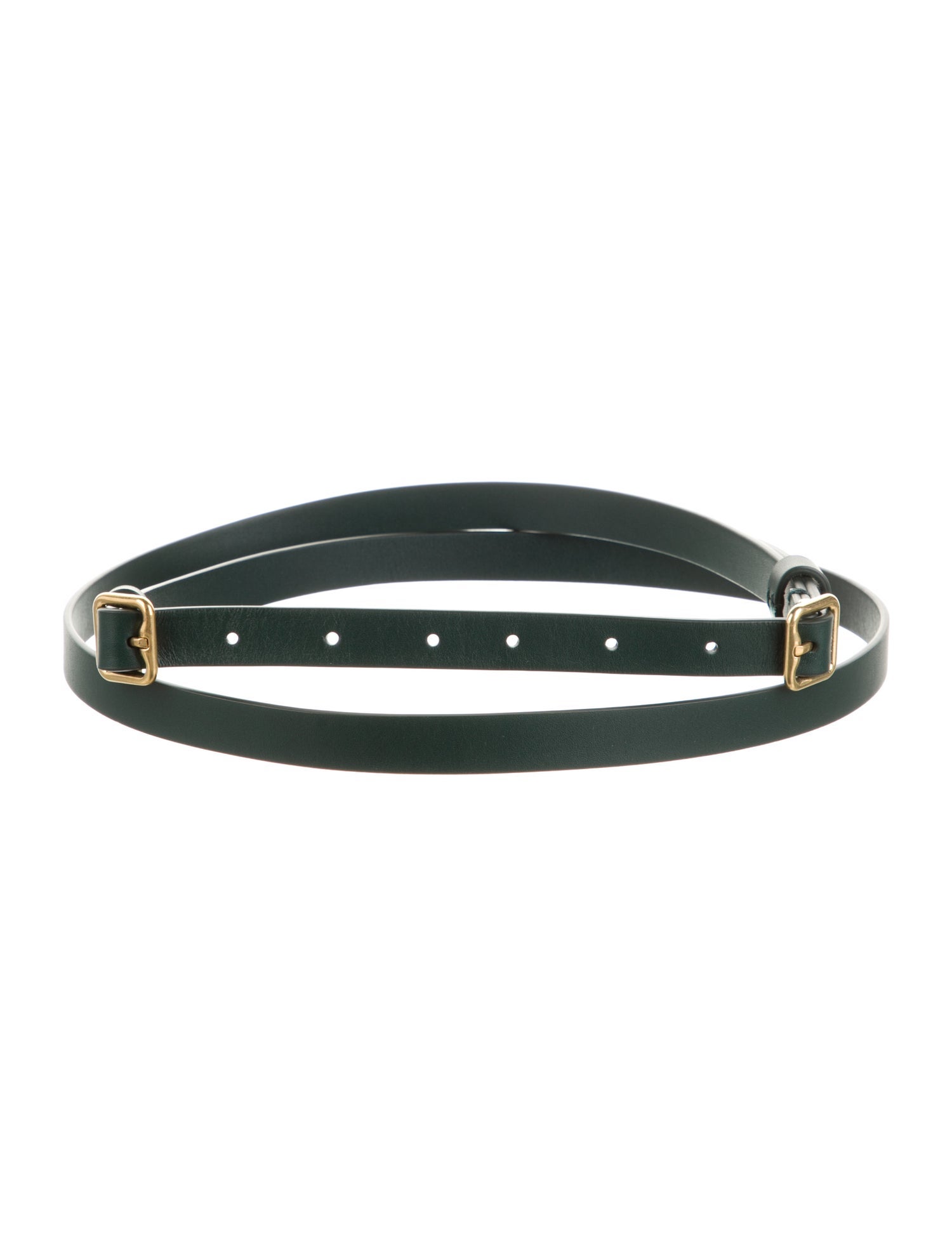 Burberry Skinny Leather Belt w/ Tags