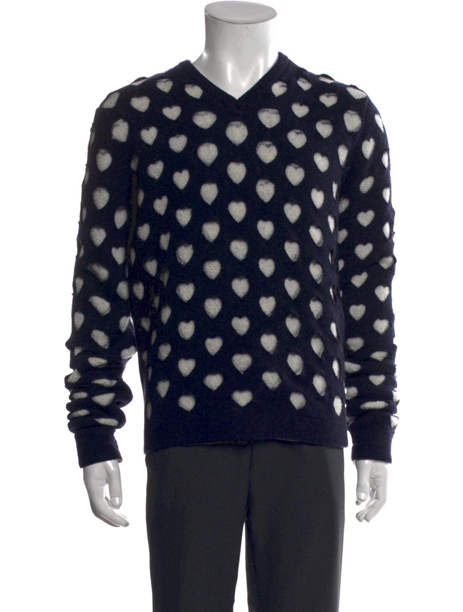 Burberry Prorsum Angora Printed Cardigan