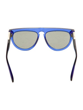 Burberry Aviator Mirrored Sunglasses