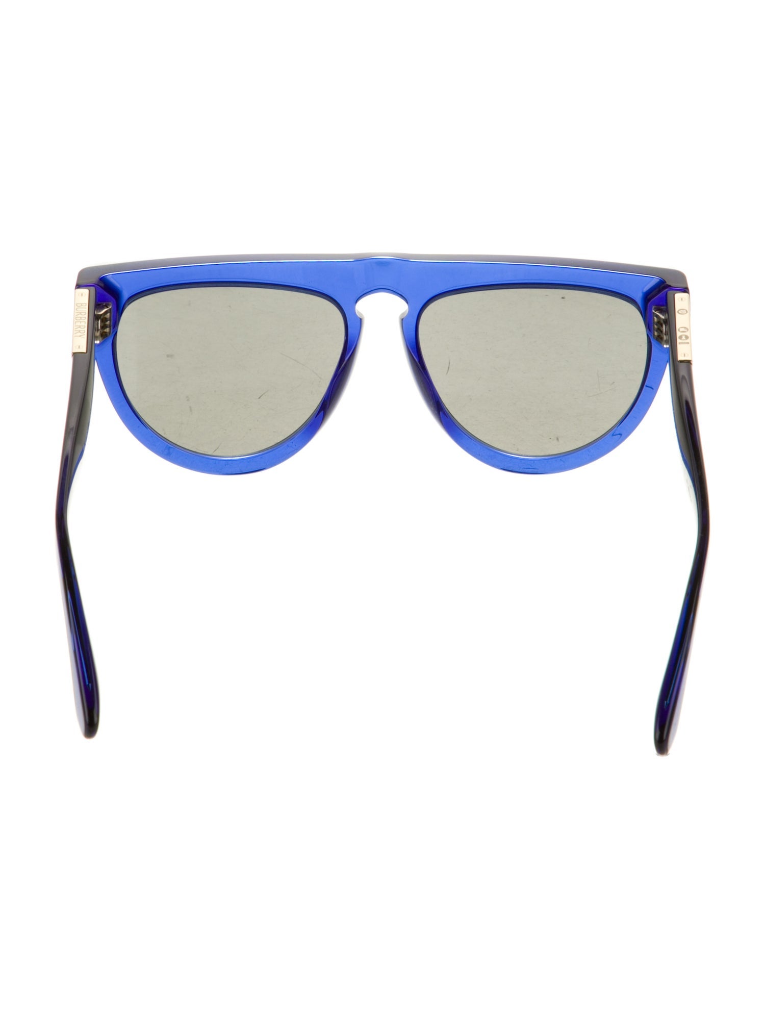 Burberry Aviator Mirrored Sunglasses