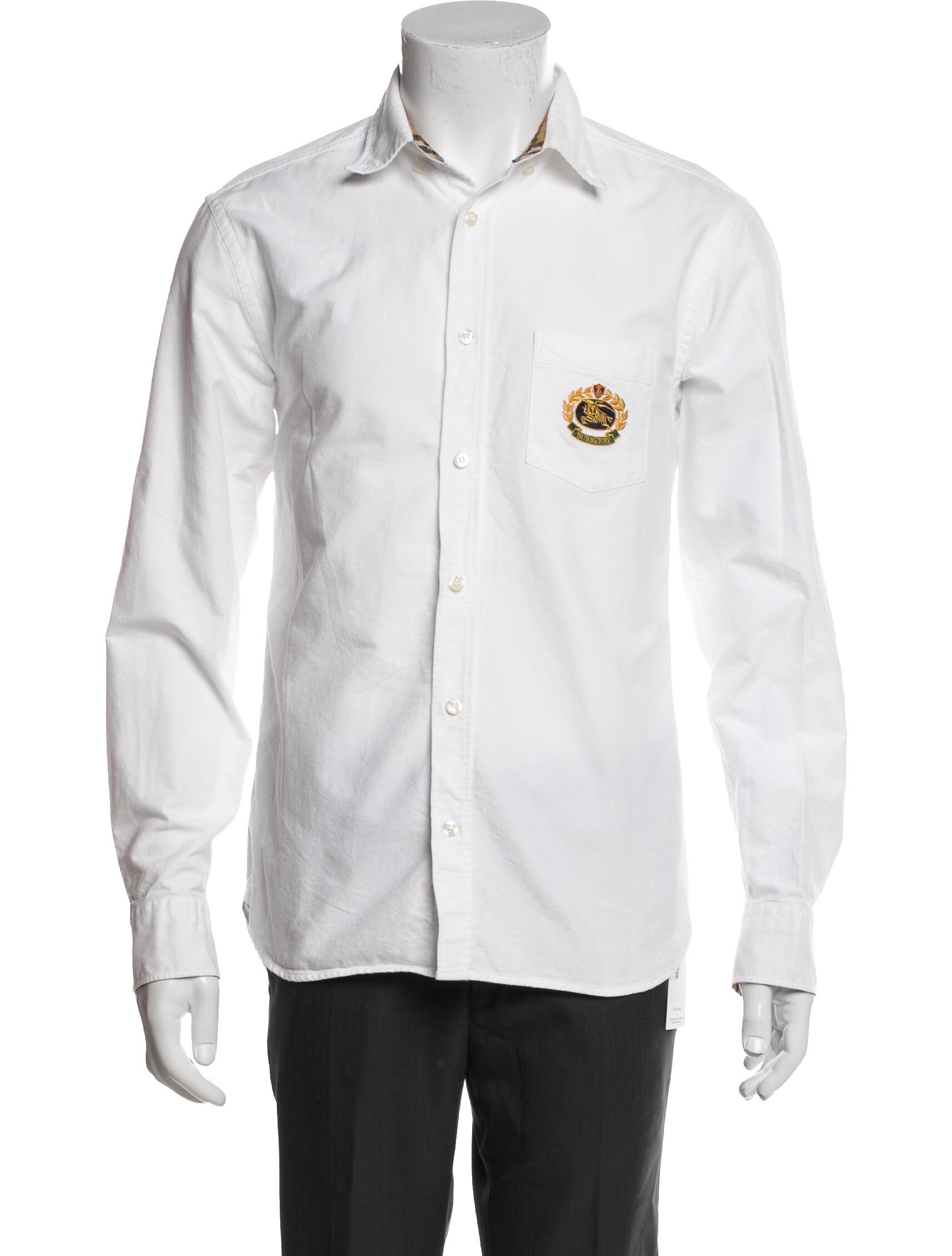 Burberry Long Sleeve Dress Shirt