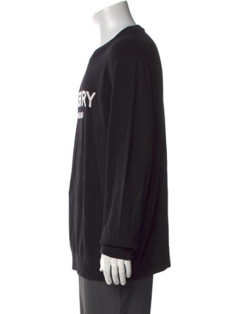 Burberry Wool Graphic Print Pullover