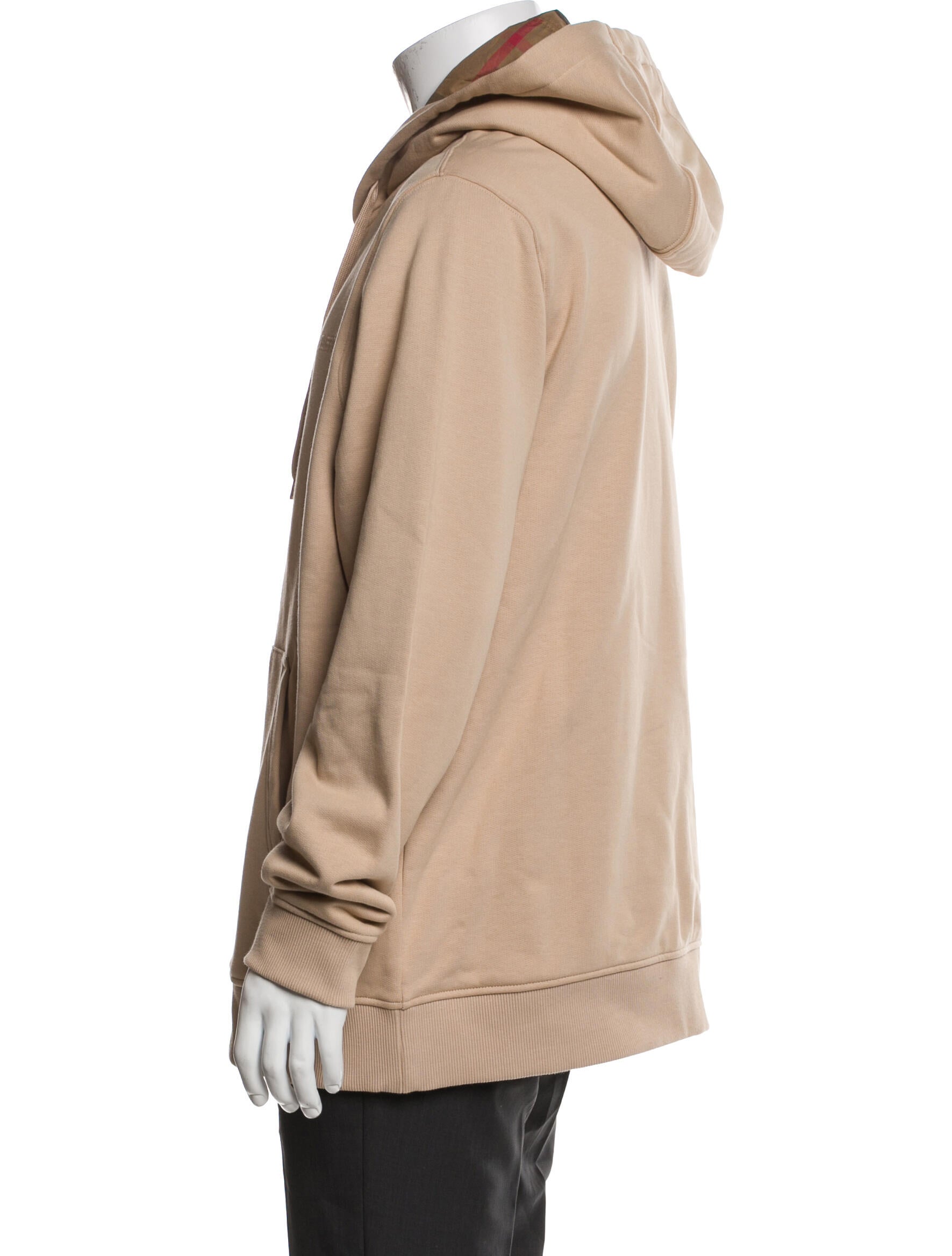 Burberry TB Monogram V-Neck Hoodie w/ Tags