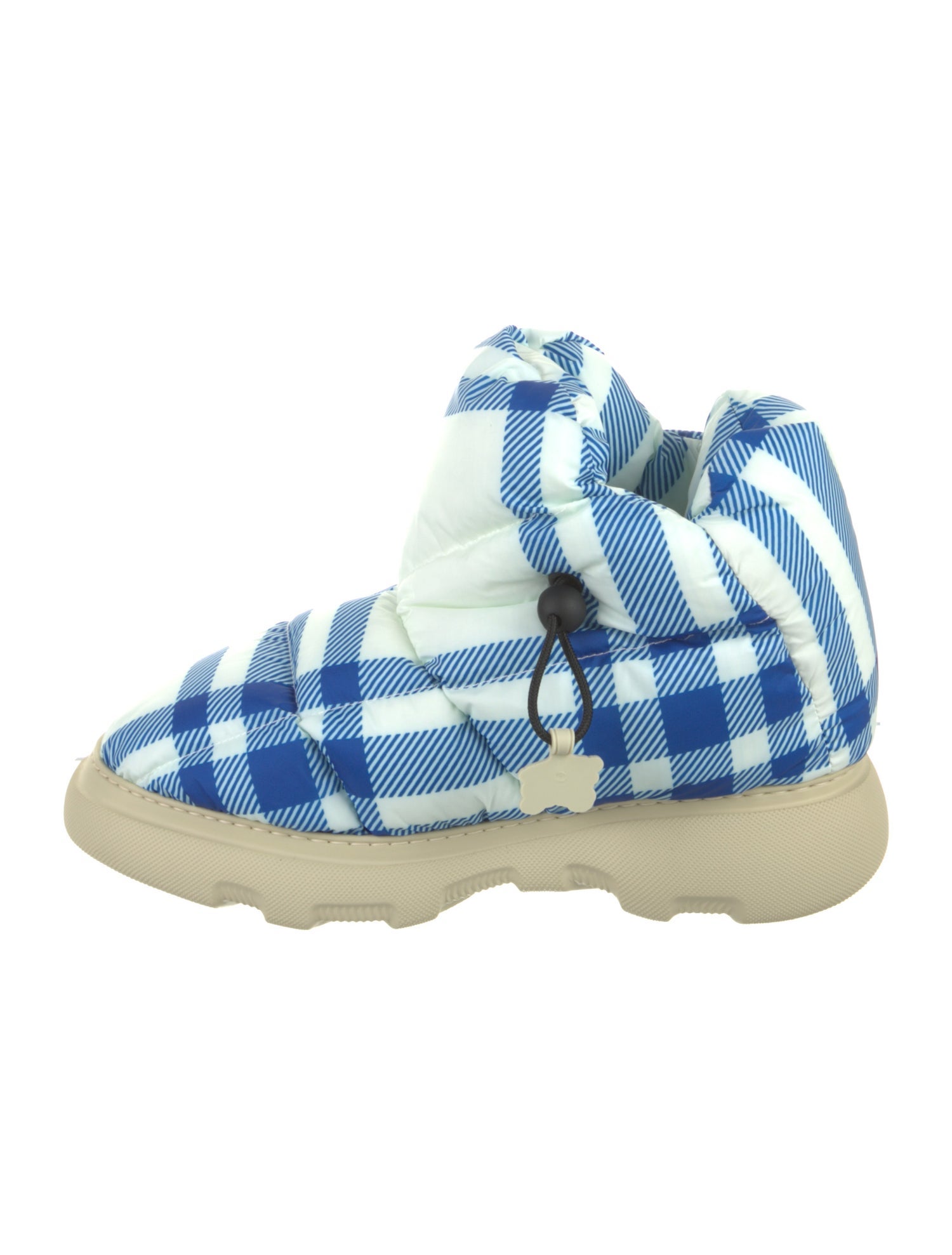 Burberry Nylon Printed Snow Boots