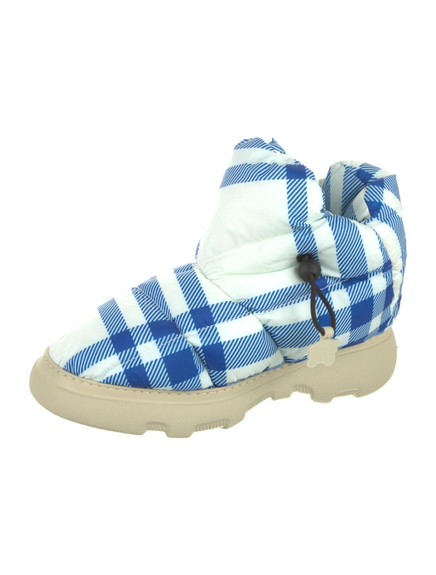 Burberry Nylon Printed Snow Boots