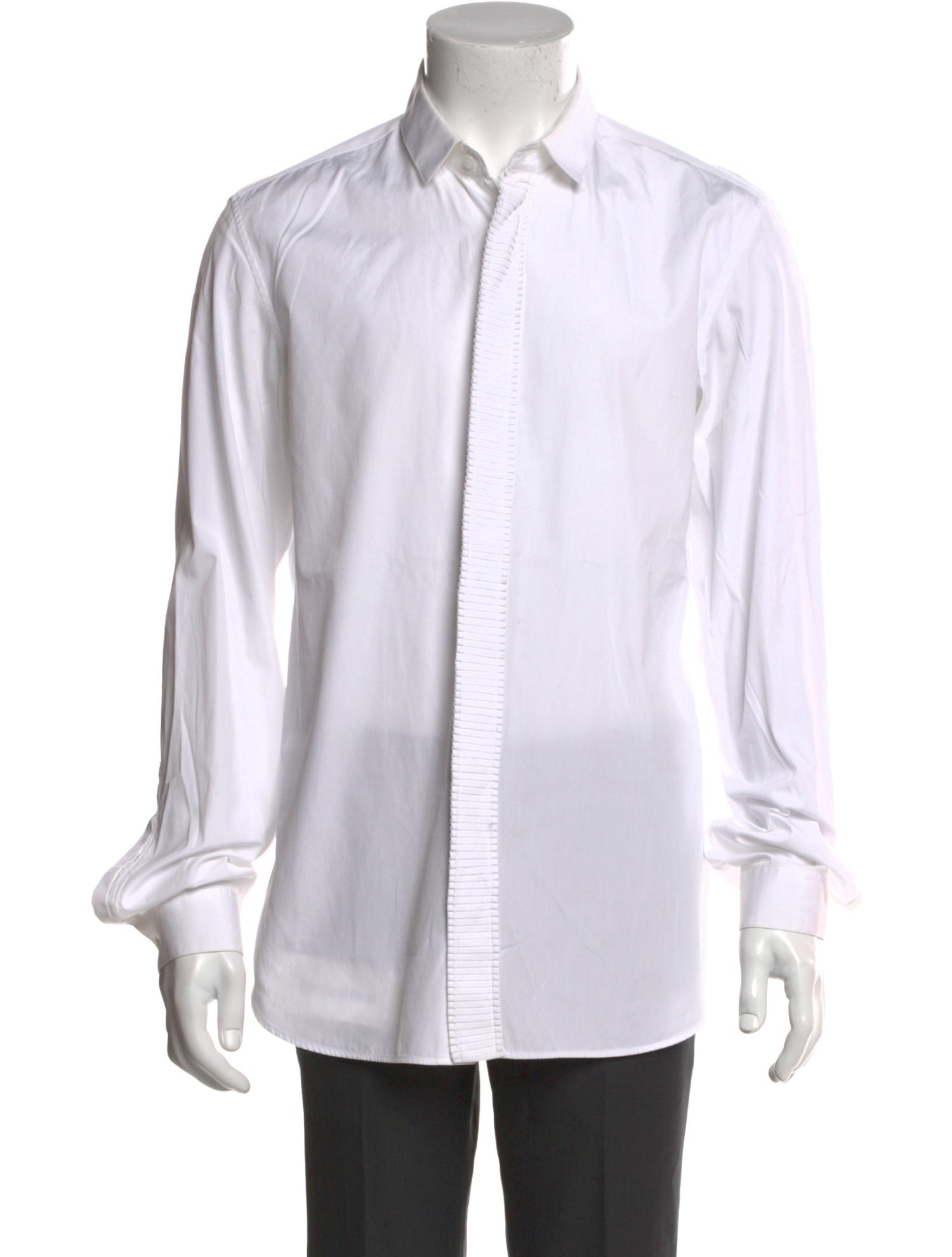 Burberry House Check Pattern Long Sleeve Dress Shirt