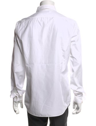 Burberry House Check Pattern Long Sleeve Dress Shirt