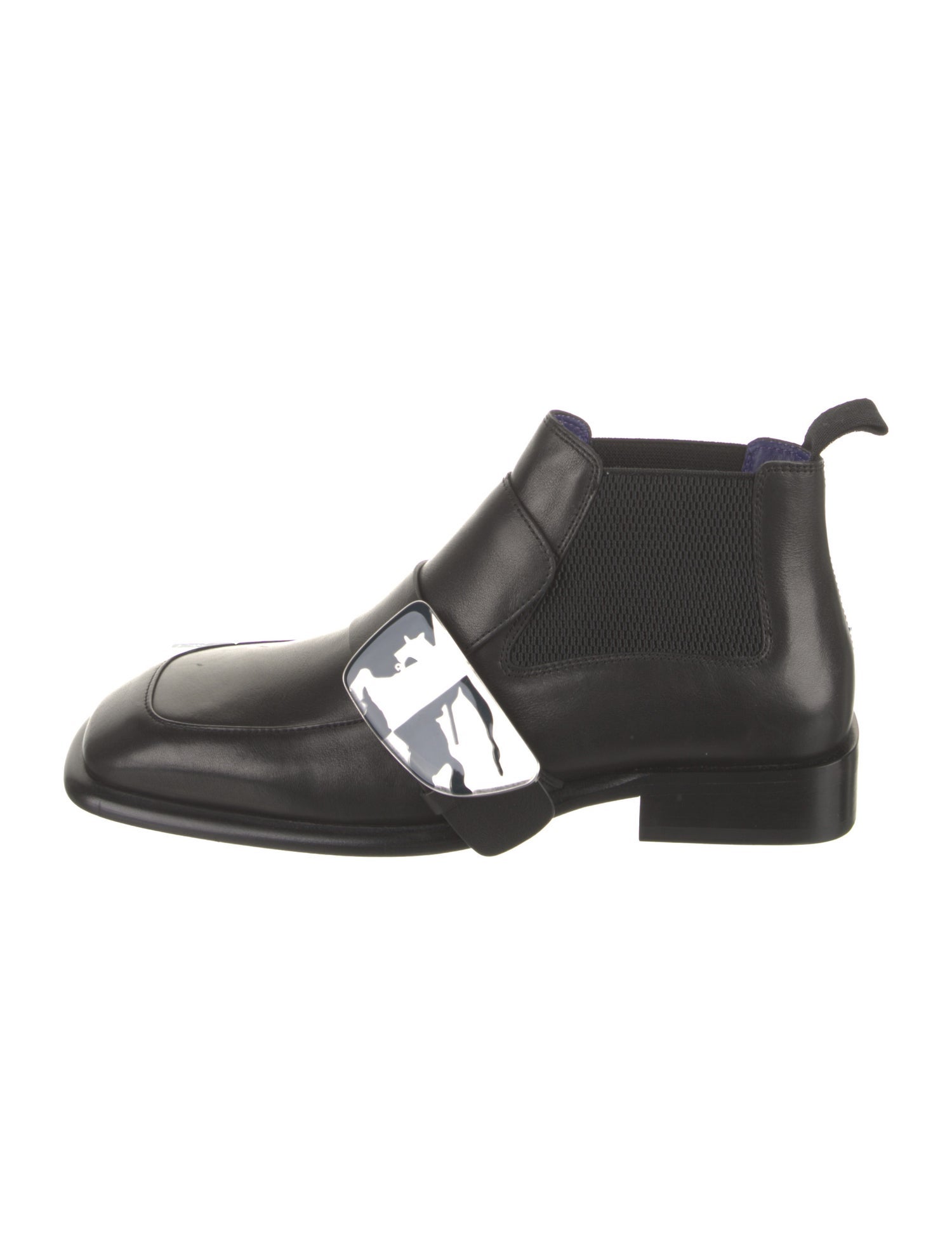Burberry Leather Chelsea Boots