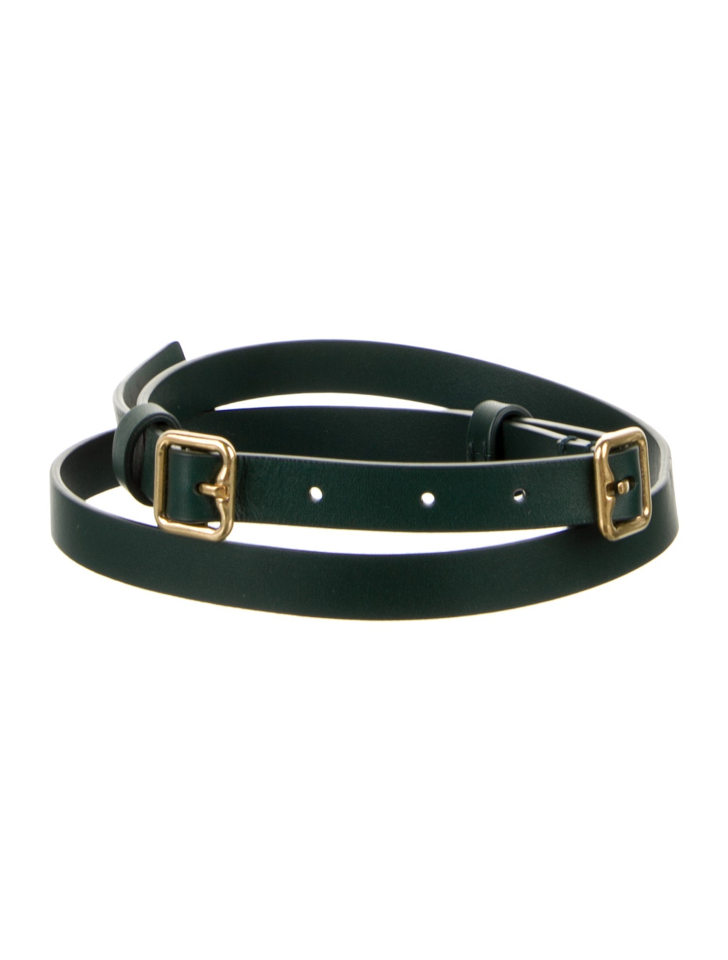 Burberry Skinny Leather Belt