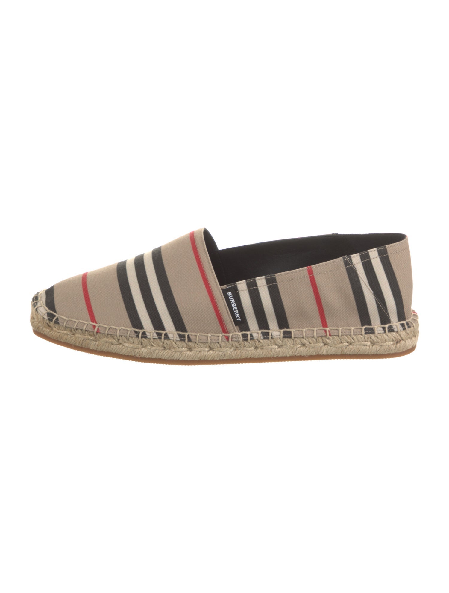 Burberry Canvas Printed Espadrille Sneakers