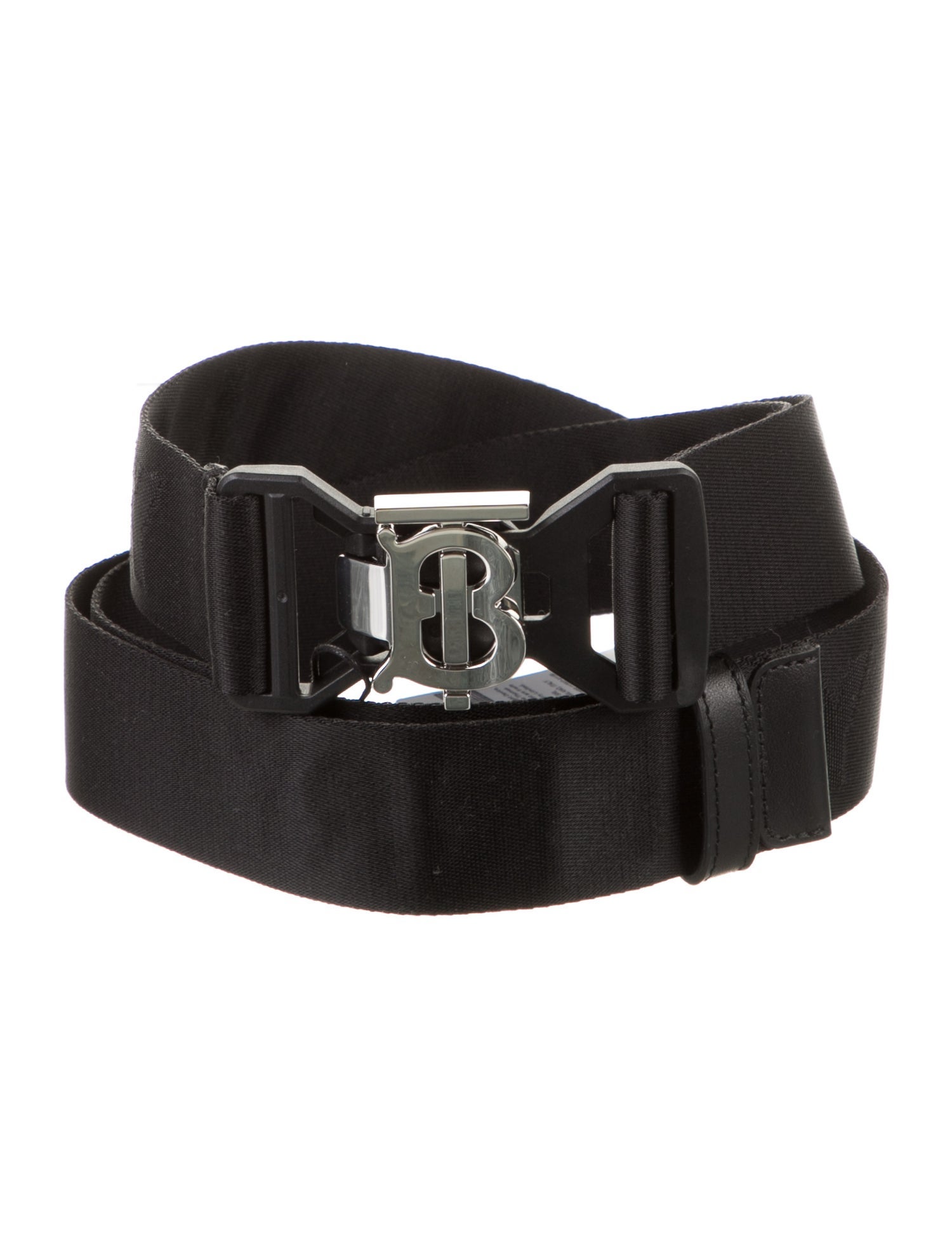 Burberry TB Monogram Canvas Belt