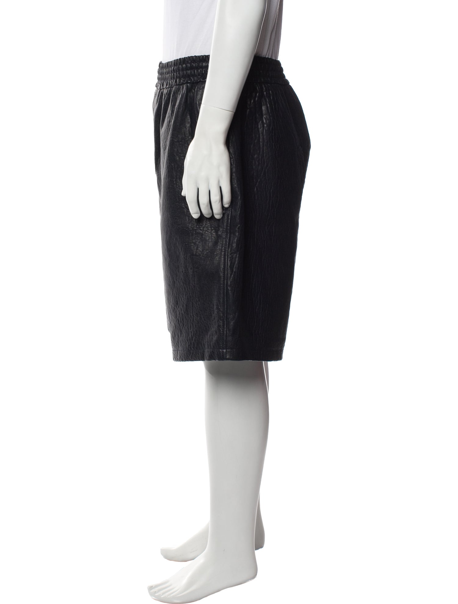 Burberry Lamb Leather Shorts w/ Tags