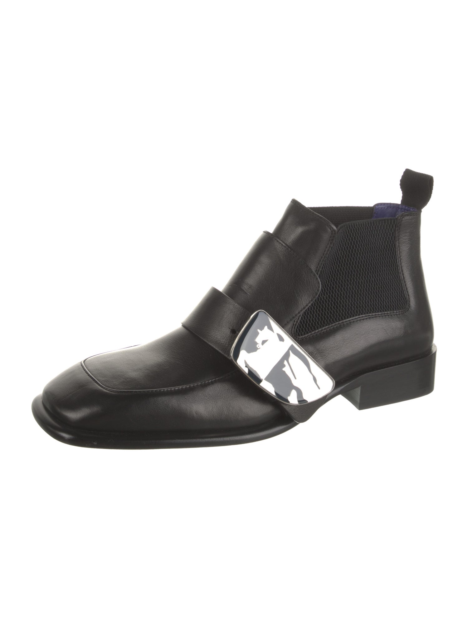 Burberry Leather Chelsea Boots