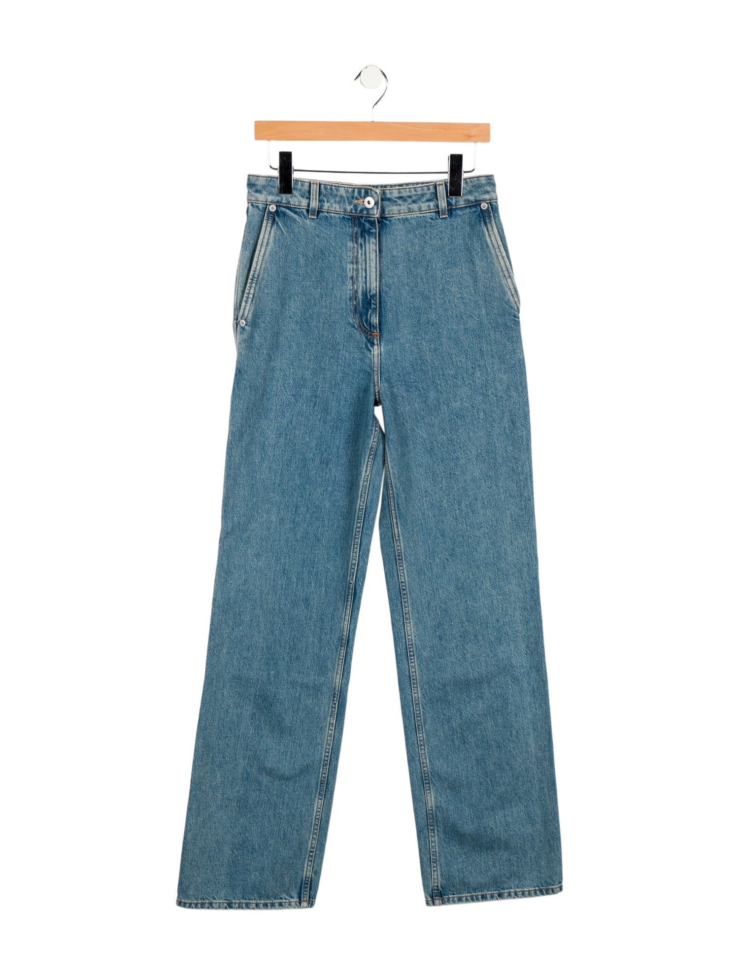 Burberry High-Rise Wide Leg Jeans w/ Tags