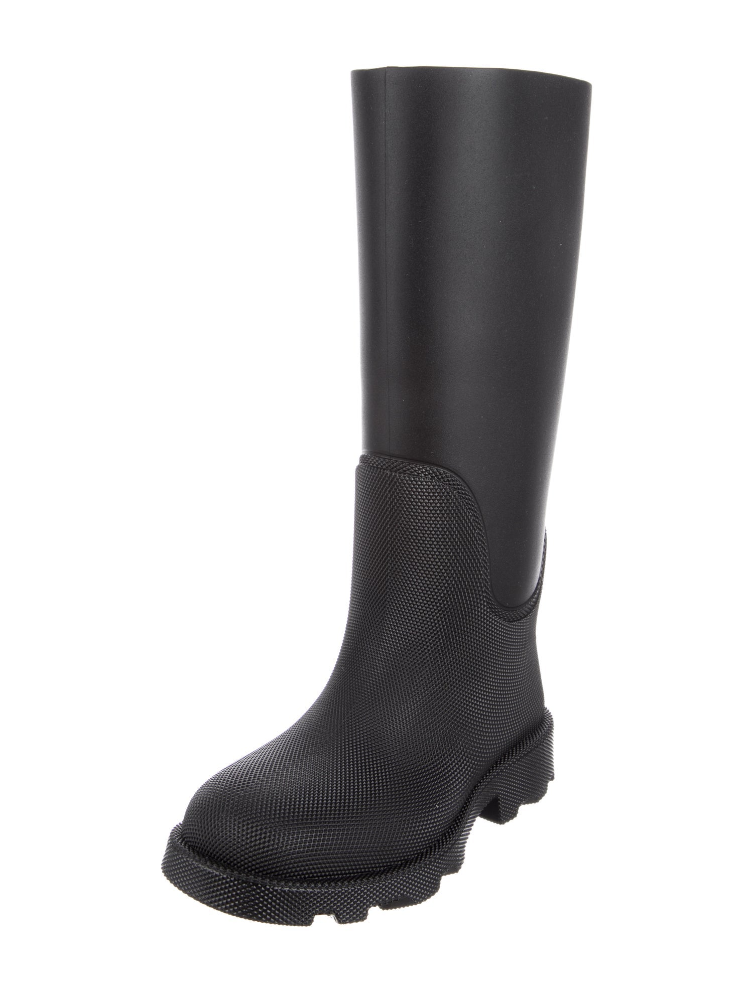 Burberry Rubber Printed Rain Boots