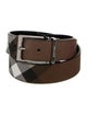 Burberry Saffiano Leather Belt